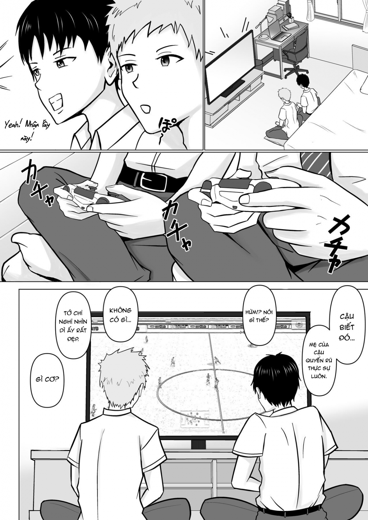 Đọc truyện hentai I Possessed My Friend's Mom, Who Hates Me - Oneshot_1
