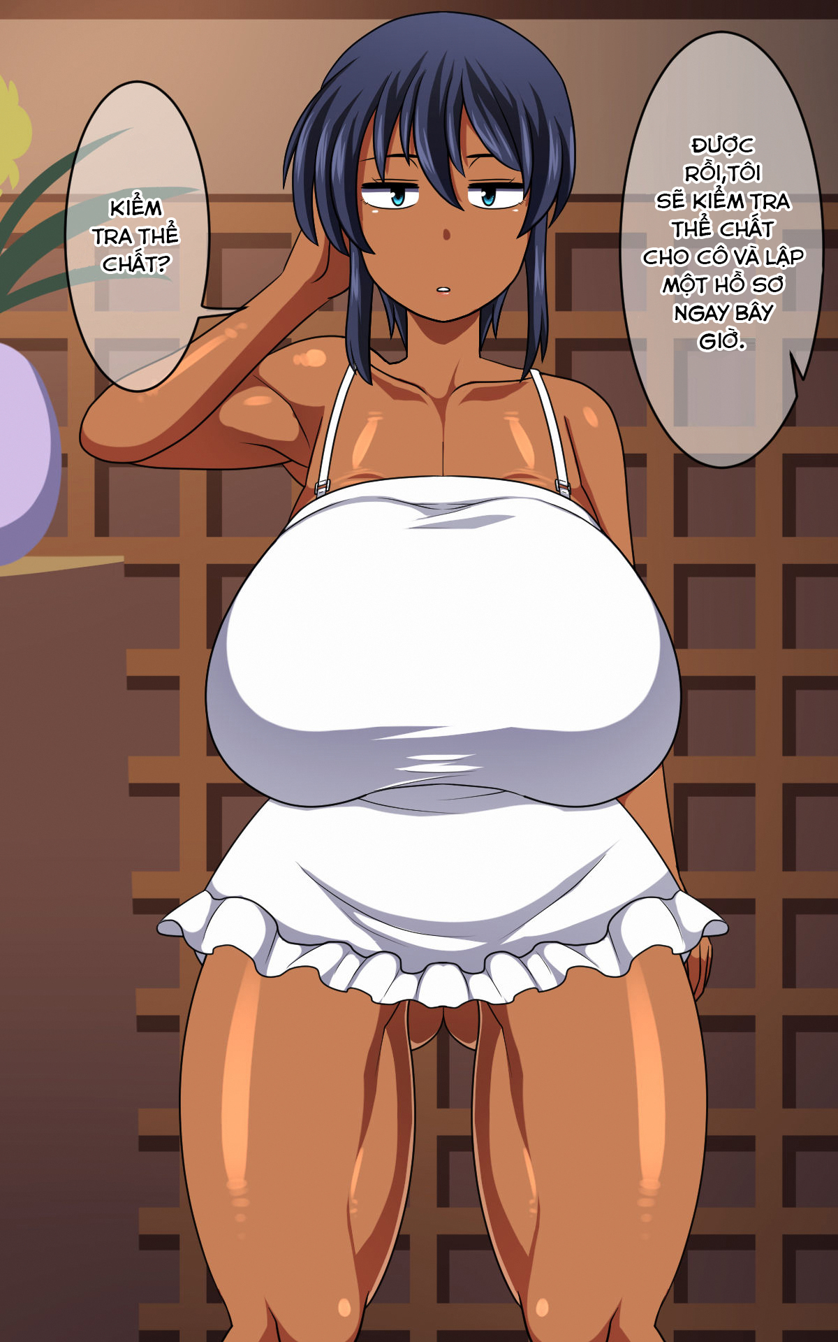 Đọc truyện hentai Cô gái da nâu Natsuki-chan và câu chuyện về kì nghỉ hè ở vùng quê - Chap 1