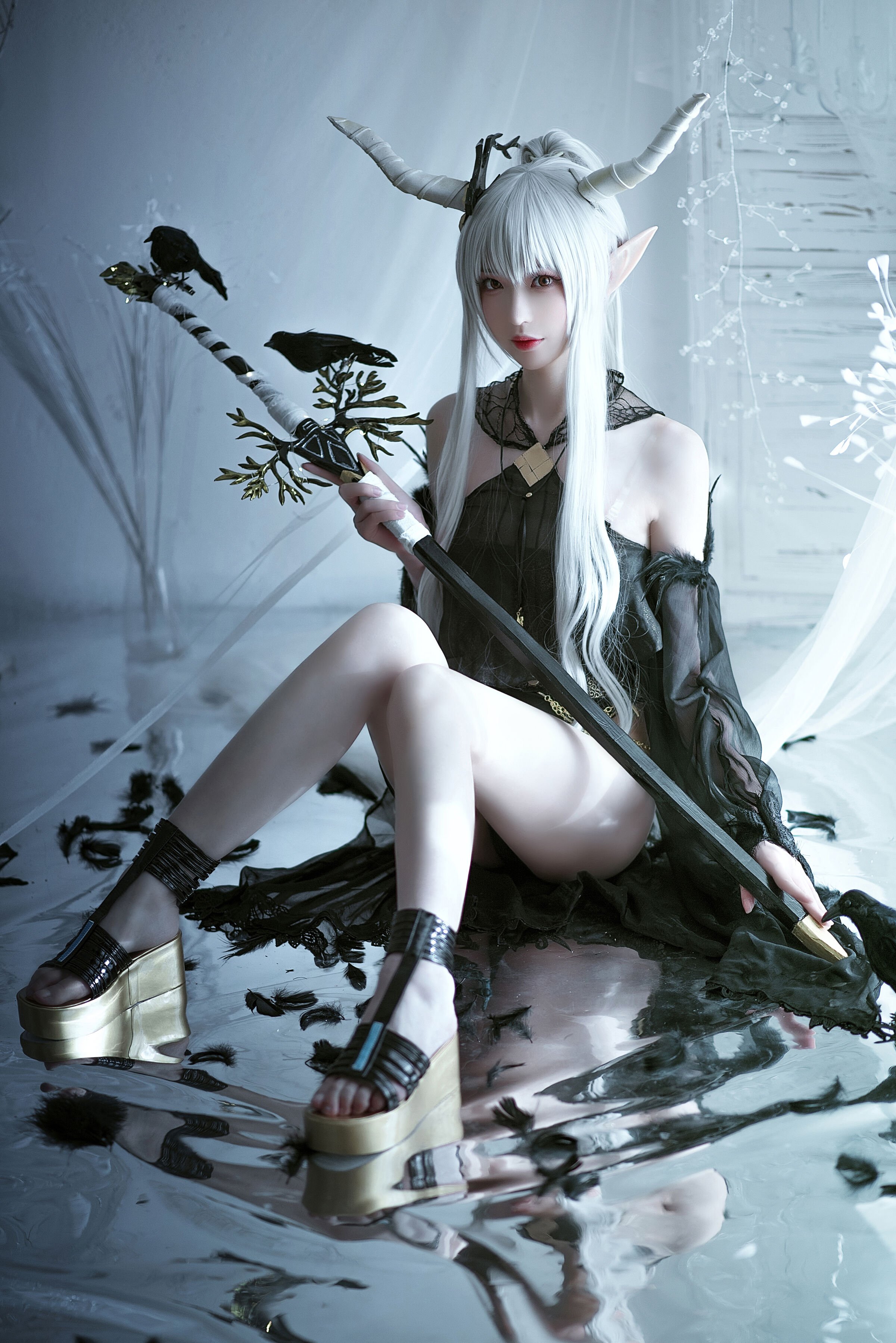 Đọc truyện hentai Tuyển tập Albums siêu phẩm Cosplay - Chap 431 - Messie Huang - Shining
