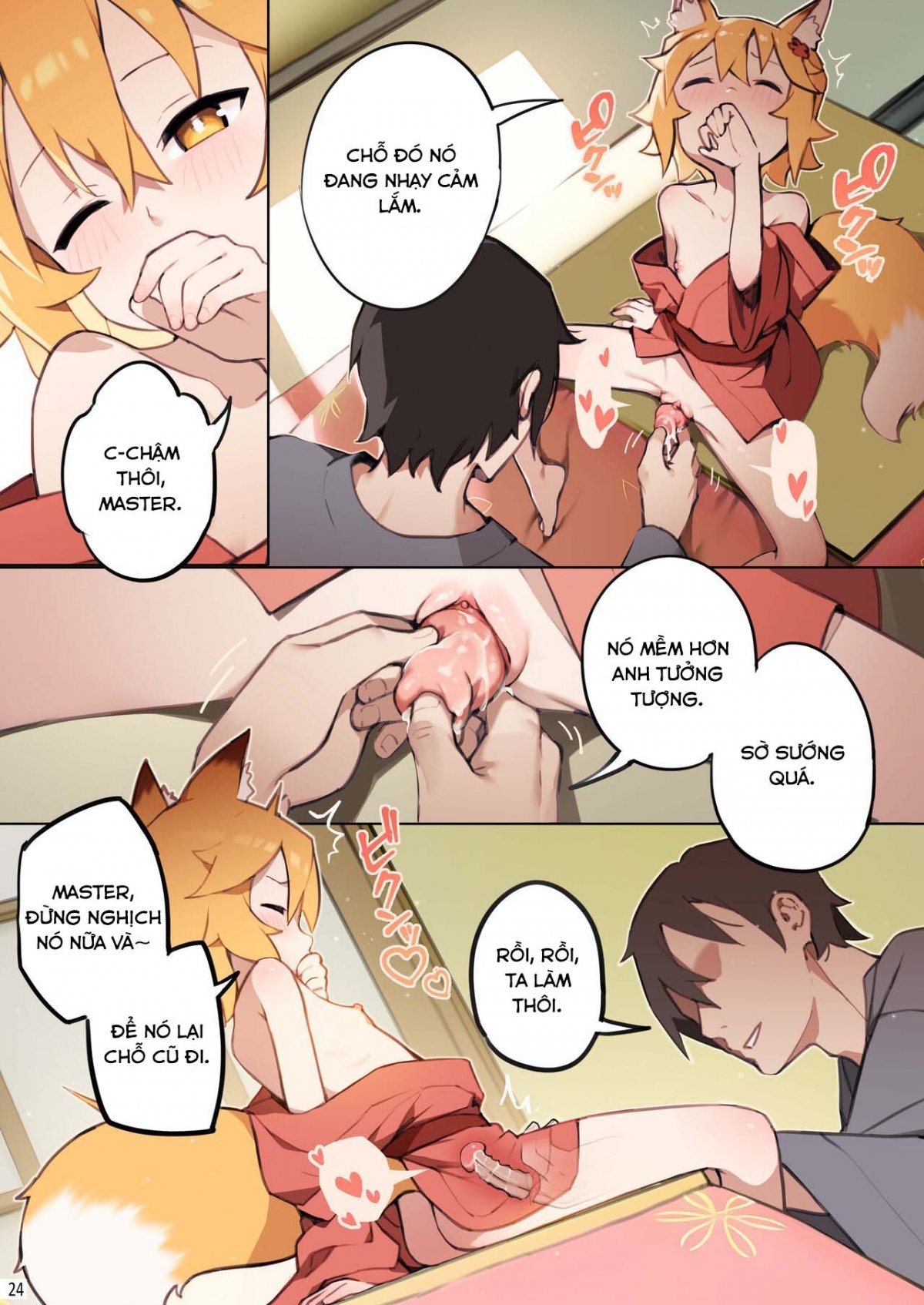 Đọc truyện hentai Hứa với cáo nhỏ - Oneshot (fix)