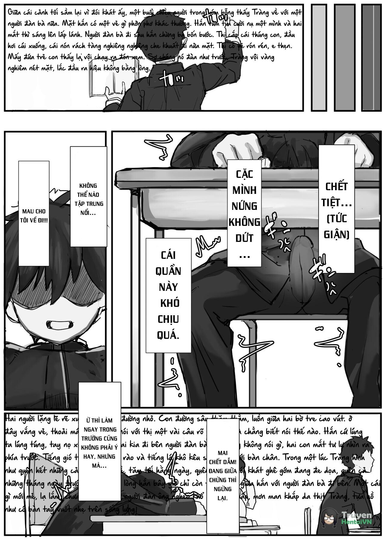 Đọc truyện hentai Nữ sinh trường này thật dâm đãng - Oneshot
