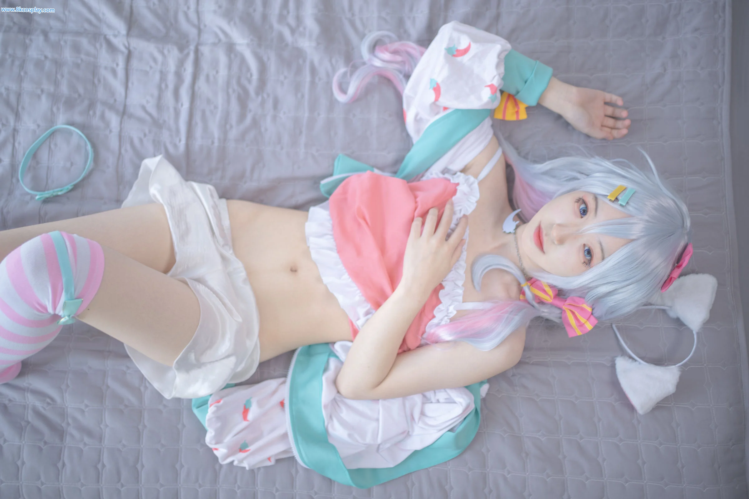 Đọc truyện hentai Tuyển tập Albums siêu phẩm Cosplay - Chap 550 - [SA_Sodium Alginate] Kagura Nana Lazy Monday