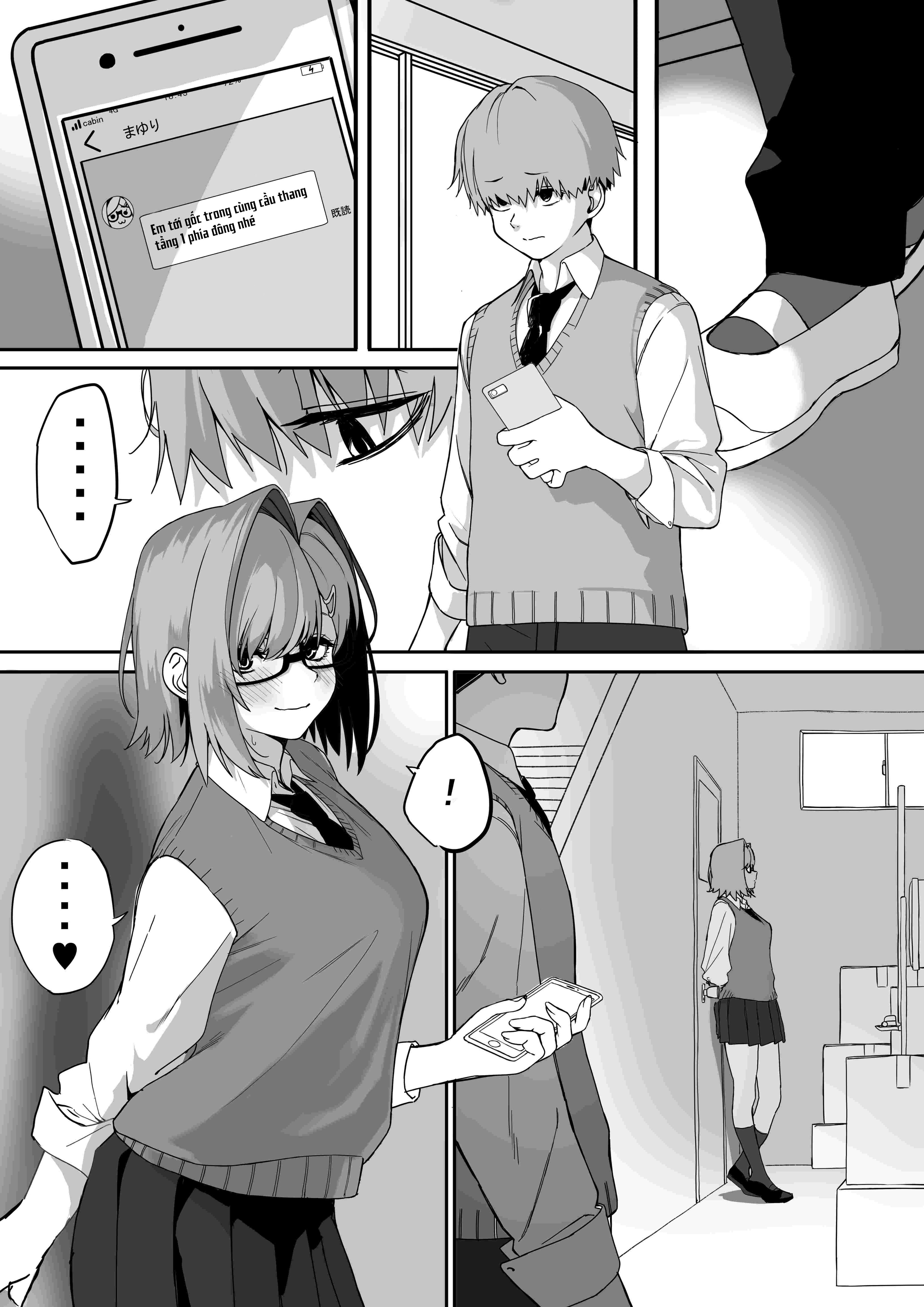 Đọc truyện hentai Itabasami na Wakachi Ai - Chap 3.1