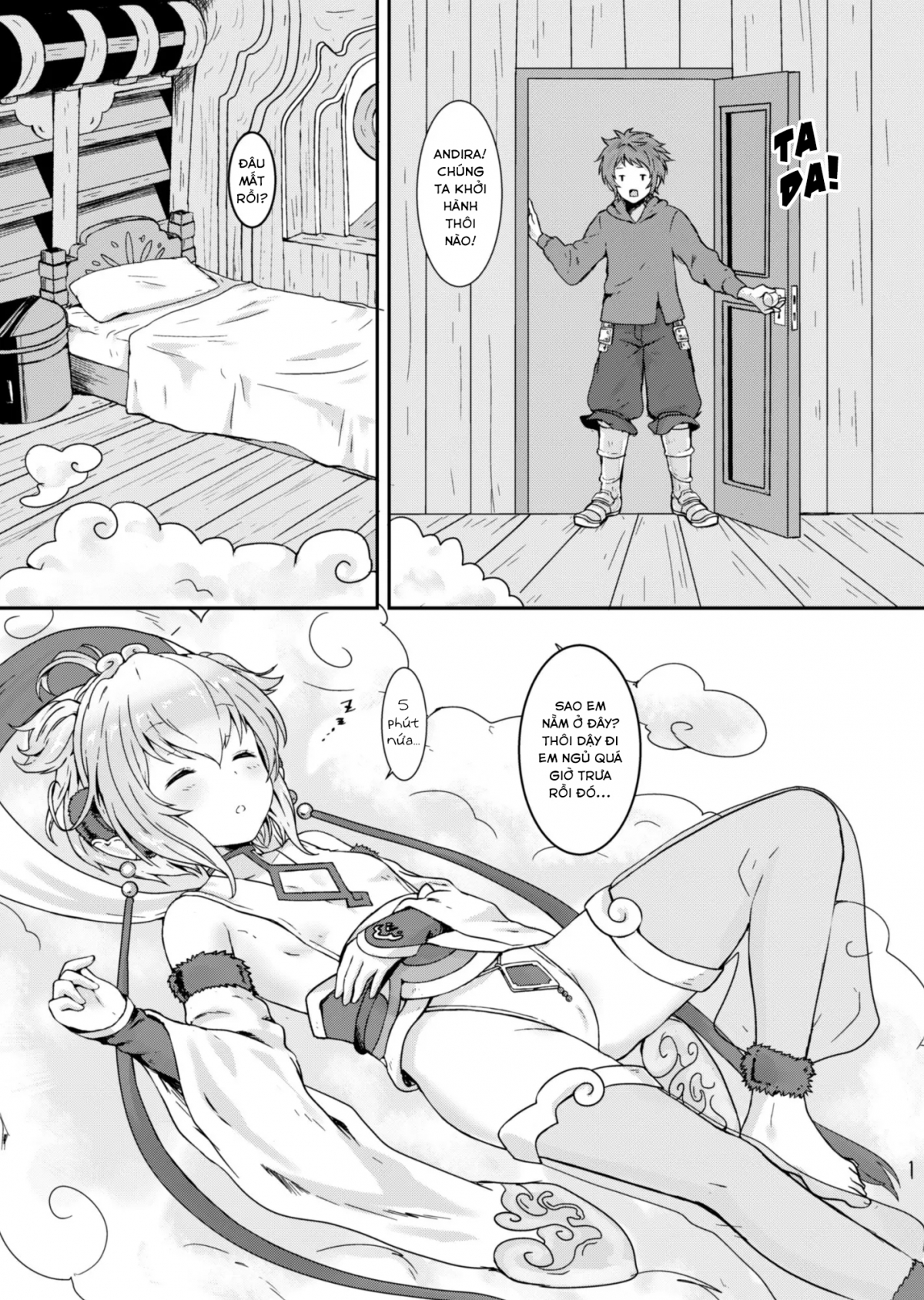 Đọc truyện hentai Giấc ngủ trưa êm ái của Andira - Oneshot