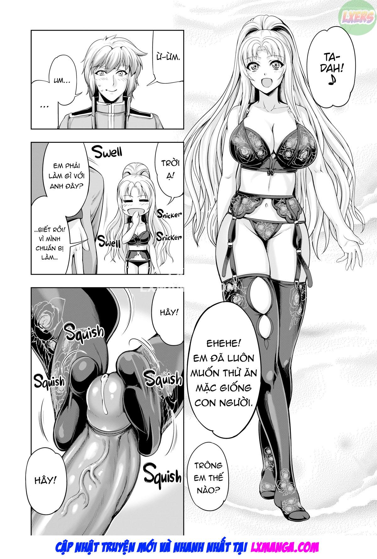 Đọc truyện hentai Rạp xiếc lãng mạn Cô gái quái vật Chap 5 [END]