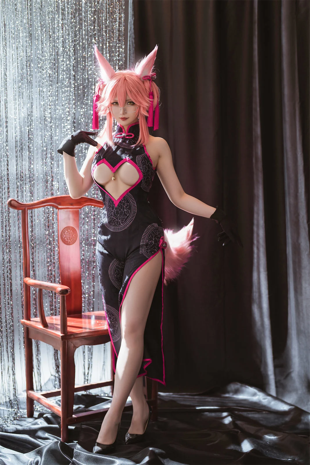 Đọc truyện hentai Tuyển tập Albums siêu phẩm Cosplay - Chap 647 - [Star Chichi] Gao Yanskaya cheongsam