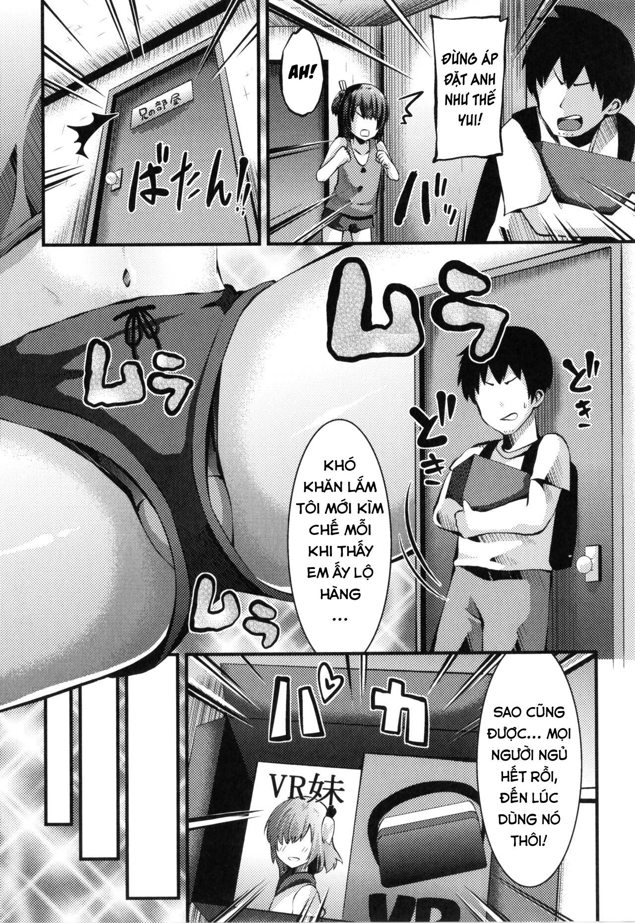 Đọc truyện hentai Em gái trong VR của tôi biến thành em gái thật. - Oneshot