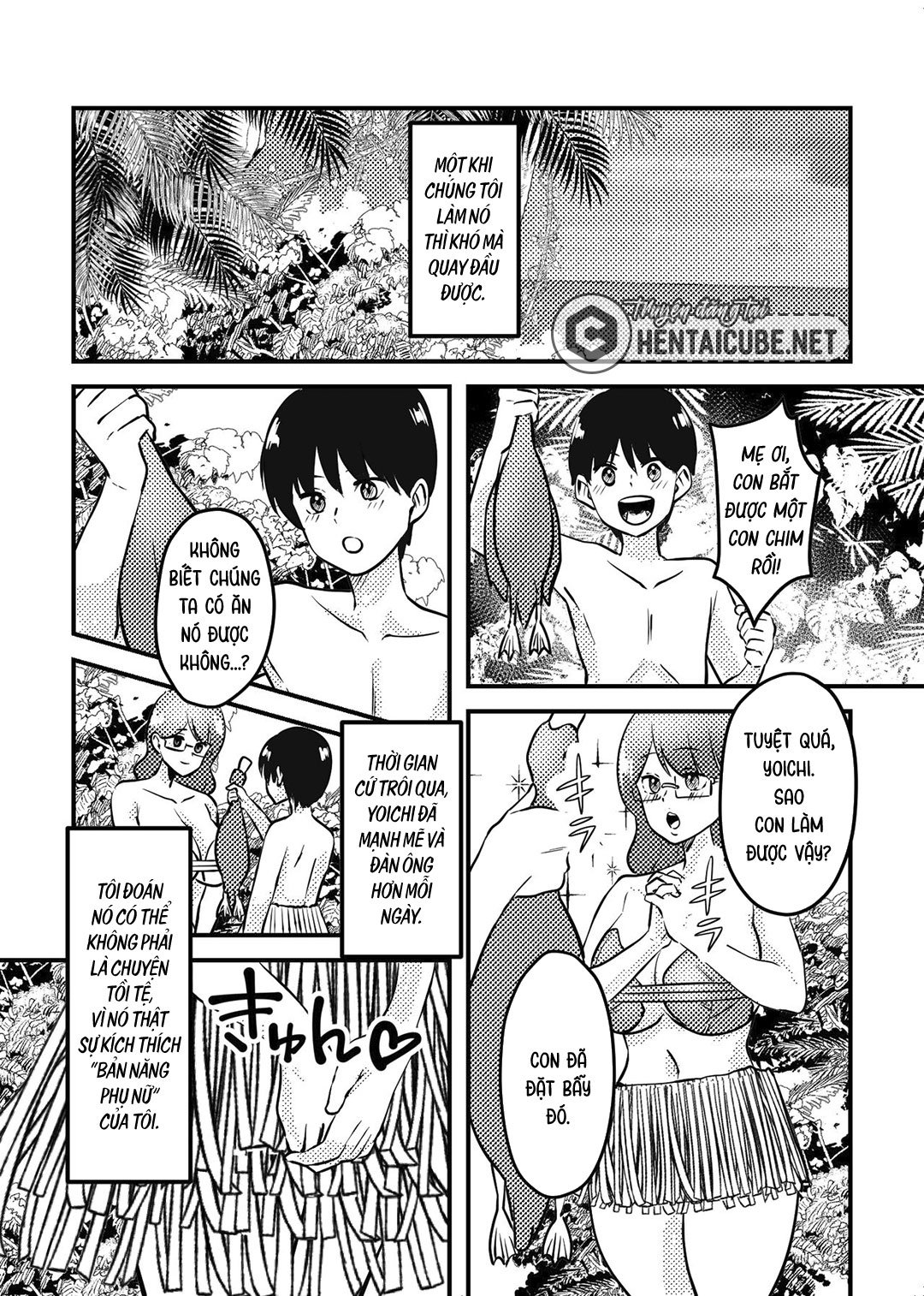 Đọc truyện hentai Mẹ và con trai dạt vào hoang đảo - Oneshot