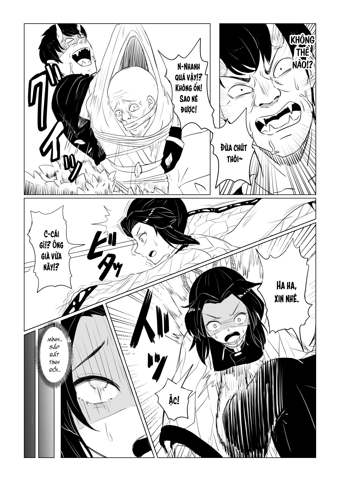Đọc truyện hentai Trùng trụ Shinobu được sư phụ huấn luyện - Oneshot