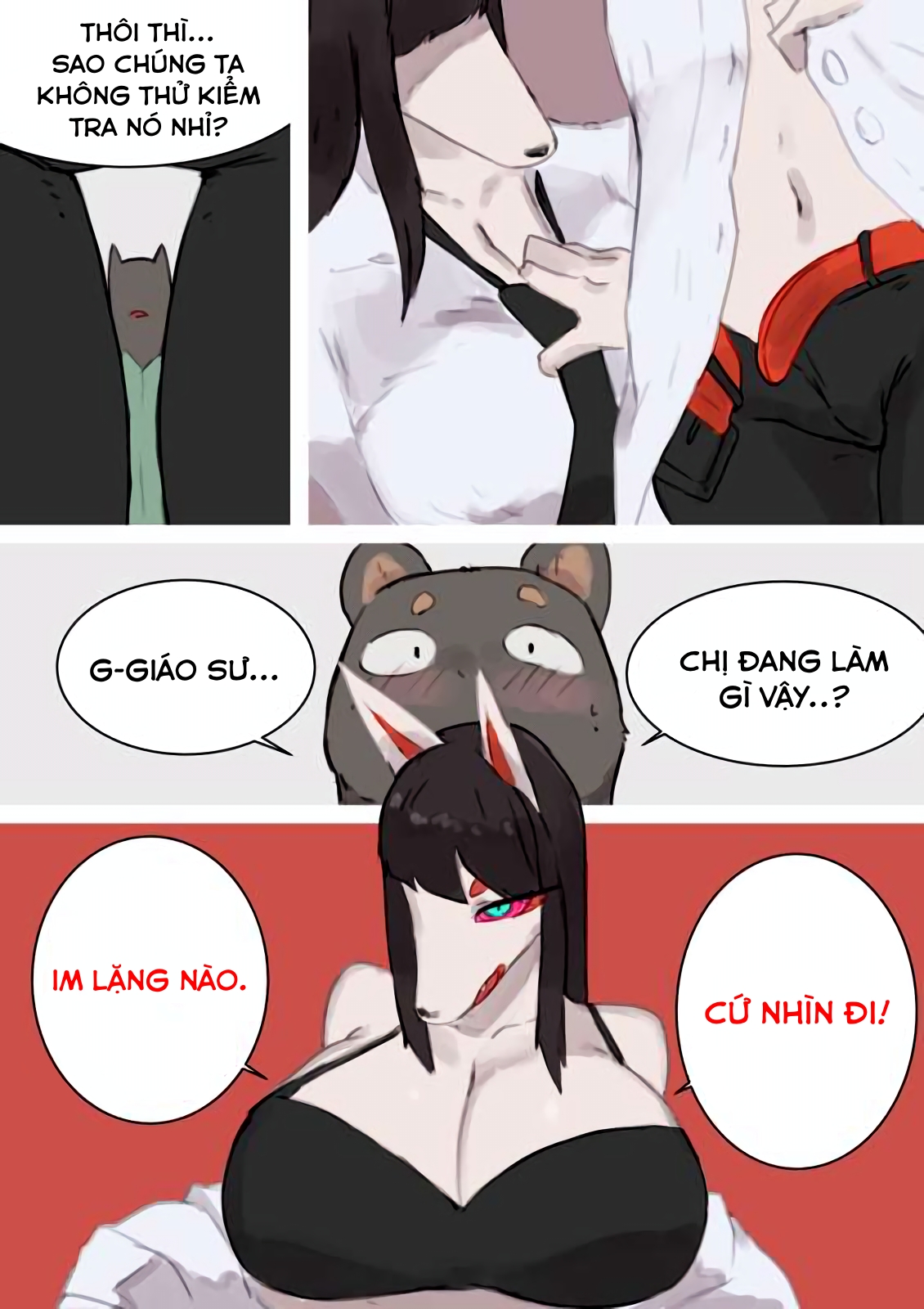 Đọc truyện hentai Cáo và gấu nâu - Oneshot