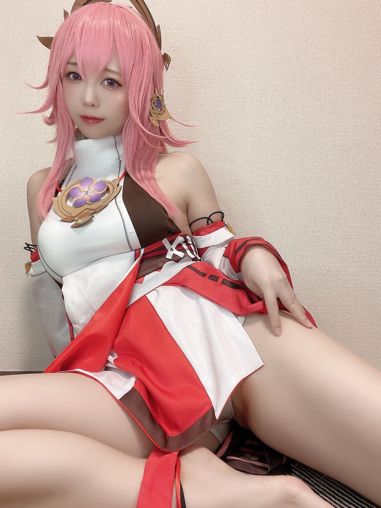 Đọc truyện hentai Tuyển tập Albums siêu phẩm Cosplay - Chap 490 - Rizuna - Yae Miko Cosplay