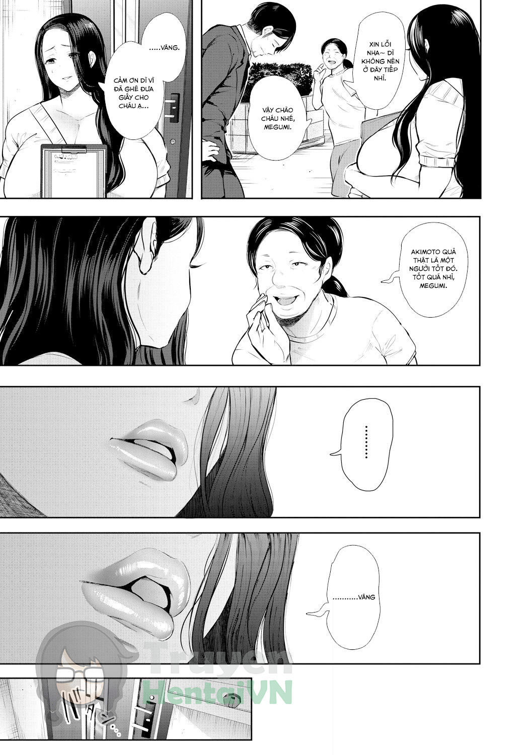 Đọc truyện hentai Netorareta Hitozuma [JP] - Chap 2