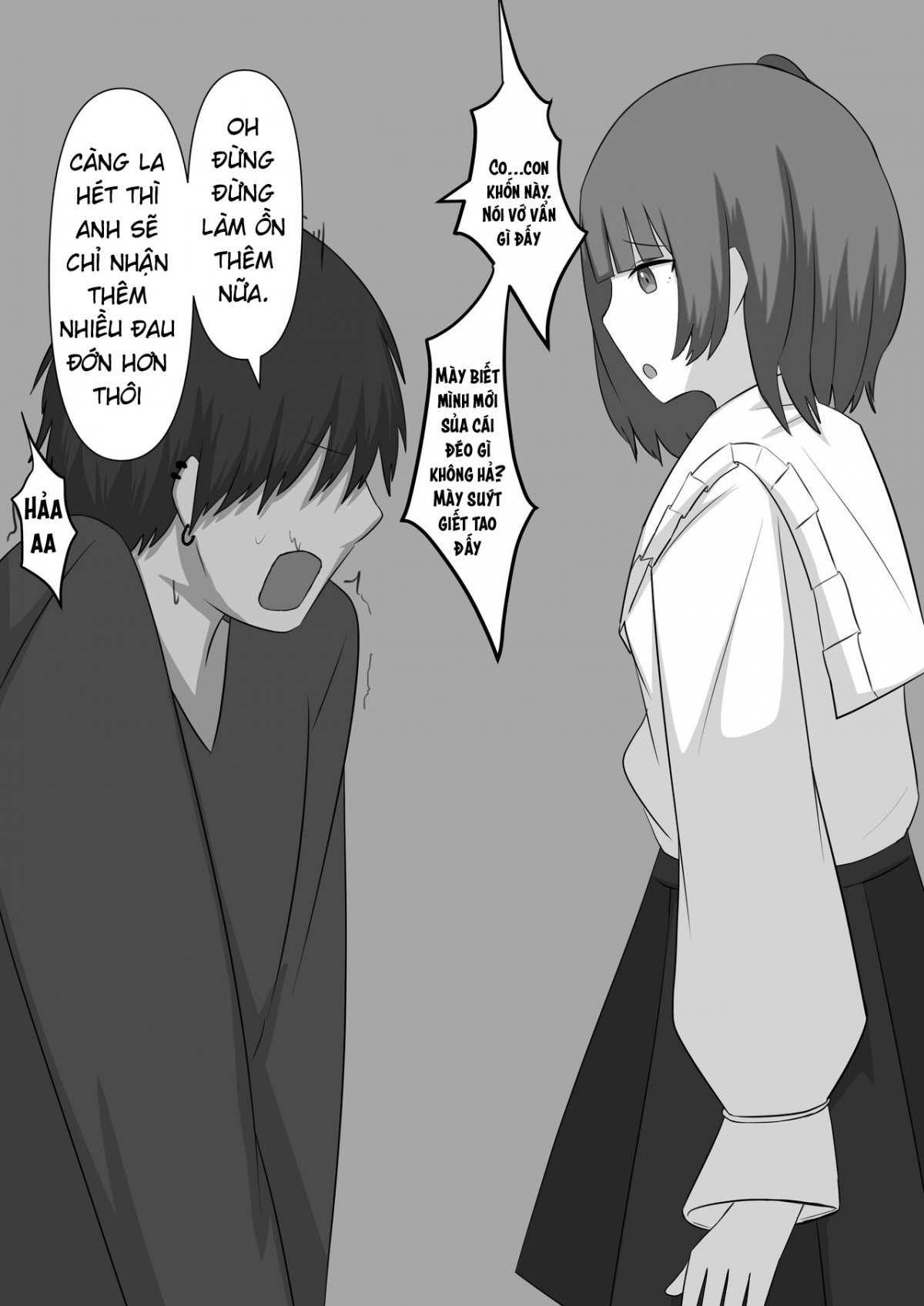Đọc truyện hentai Bouryoku Otoko ga Dorei ni Ochiru made - Oneshot
