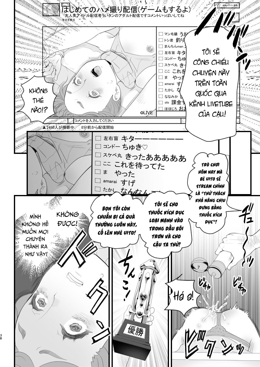 Đọc truyện hentai Live phát trực tiếp thẩm du cho người hâm mộ donate - Chap 1