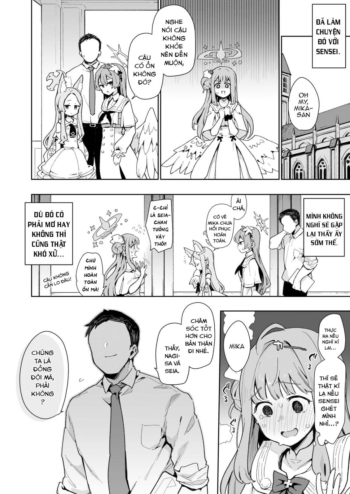 Đọc truyện hentai Mika muốn được phạt (Blue Archive) - Oneshot