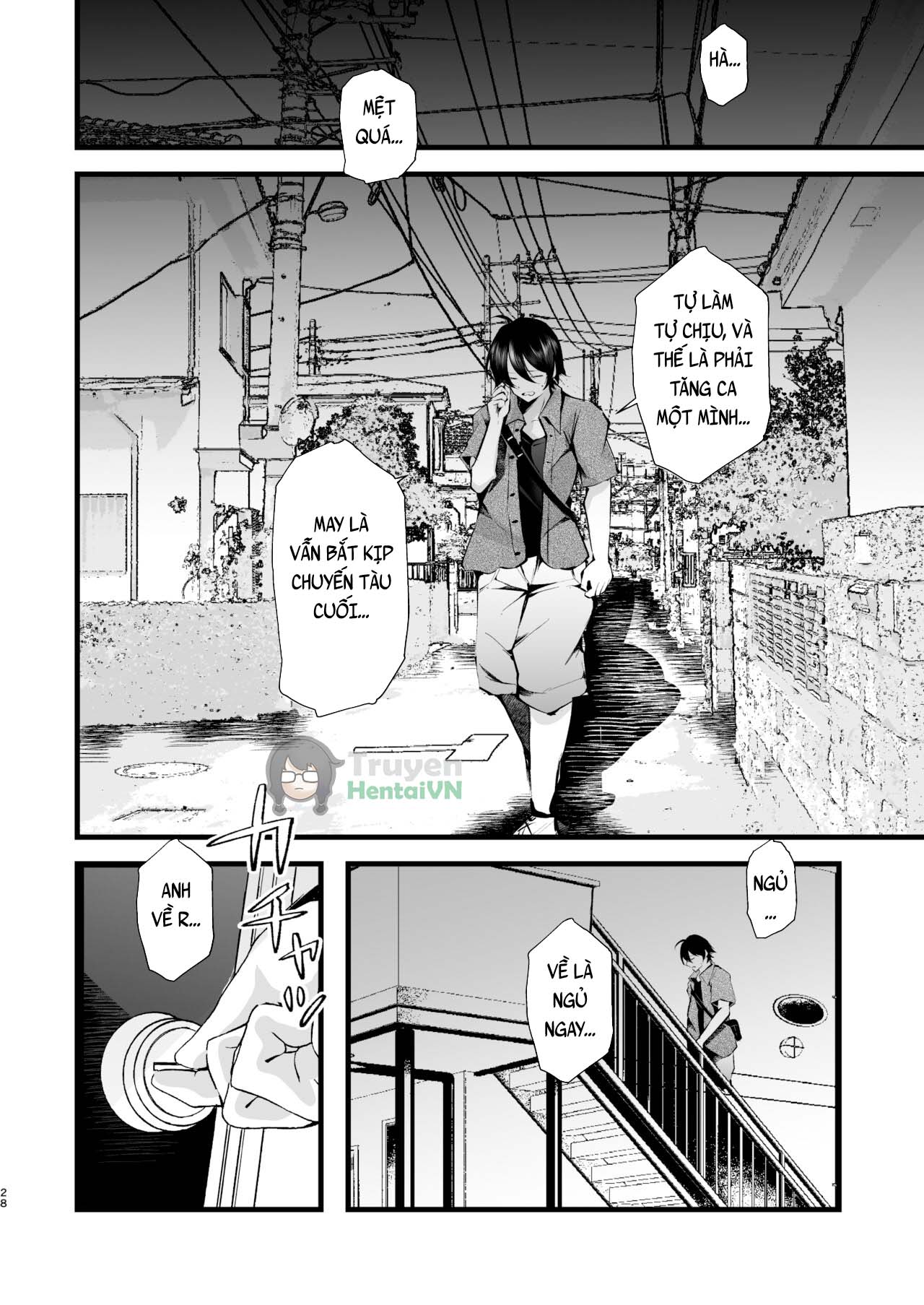 Đọc truyện hentai Boku o Shinu made Amayakashite Kureru Zenkoutei Onee-san - Oneshot