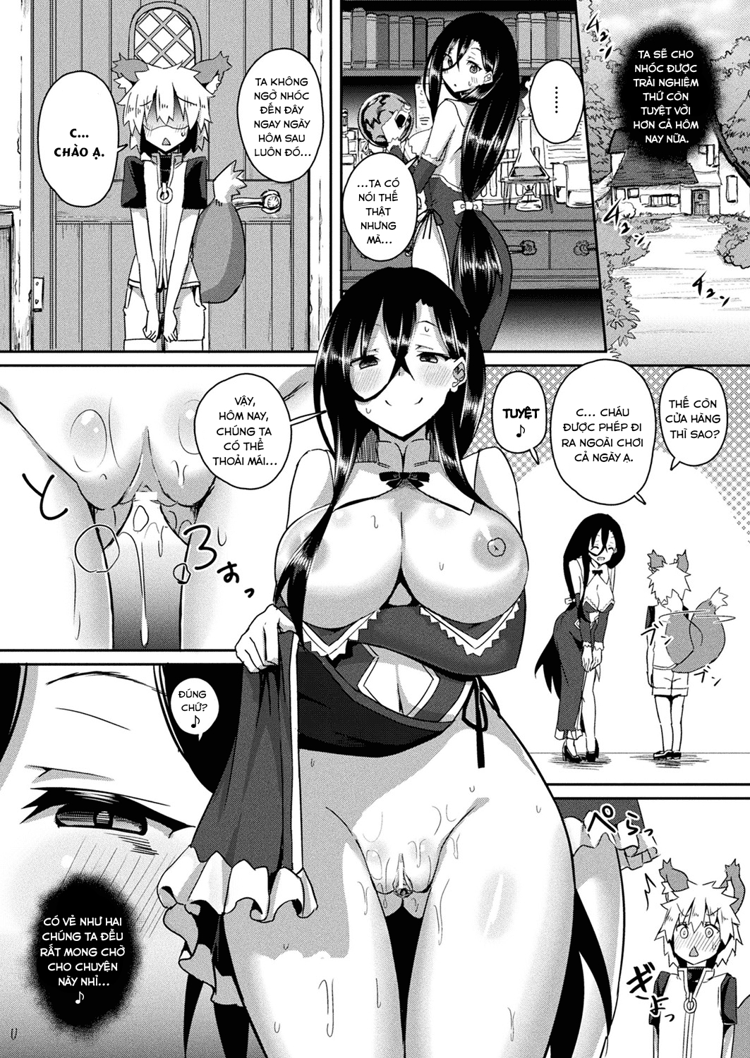 Đọc truyện hentai Witch's Temptation - Oneshot