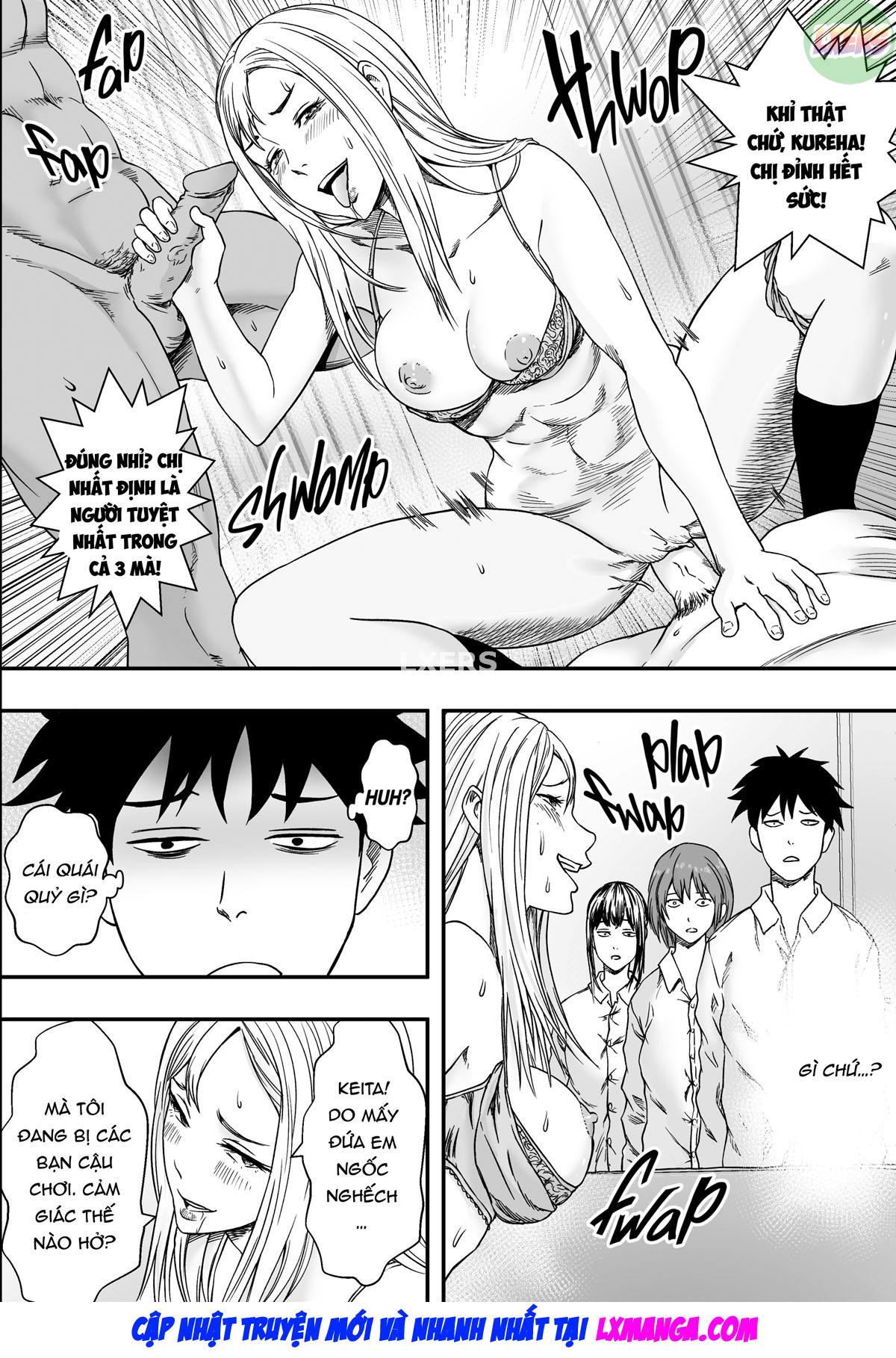 Đọc truyện hentai San Shimai Harem Zen Netorare - Oneshot
