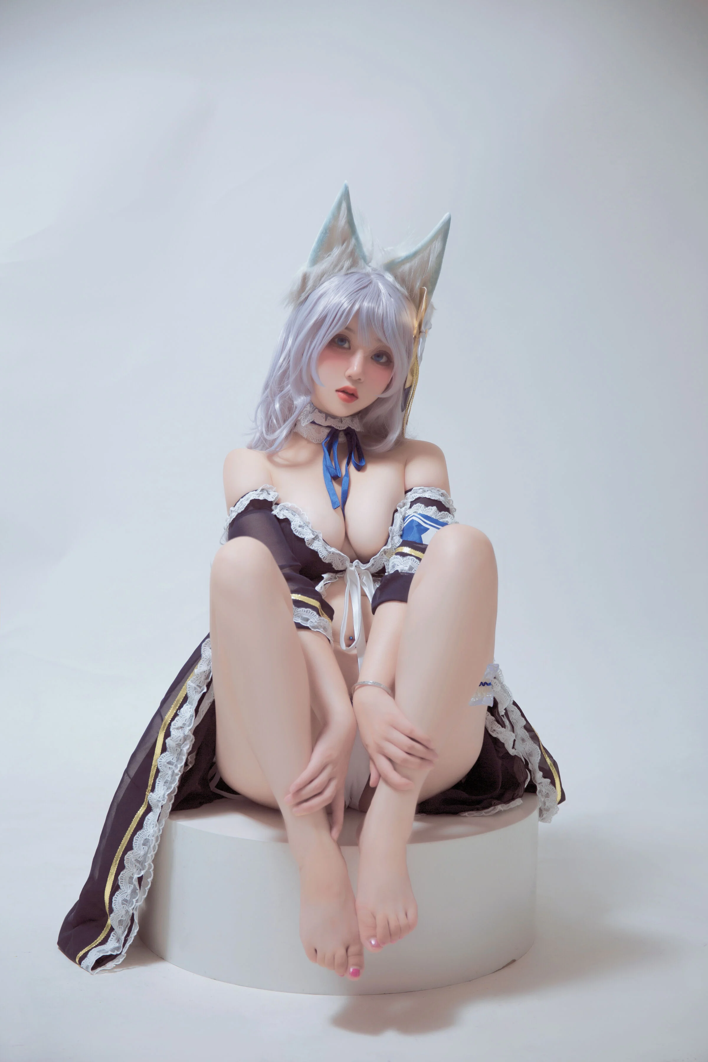 Đọc truyện hentai Tuyển tập Albums siêu phẩm Cosplay - Chap 585 - Ruby dip sauce Meimei - Azur Lane Shinano painter pajamas