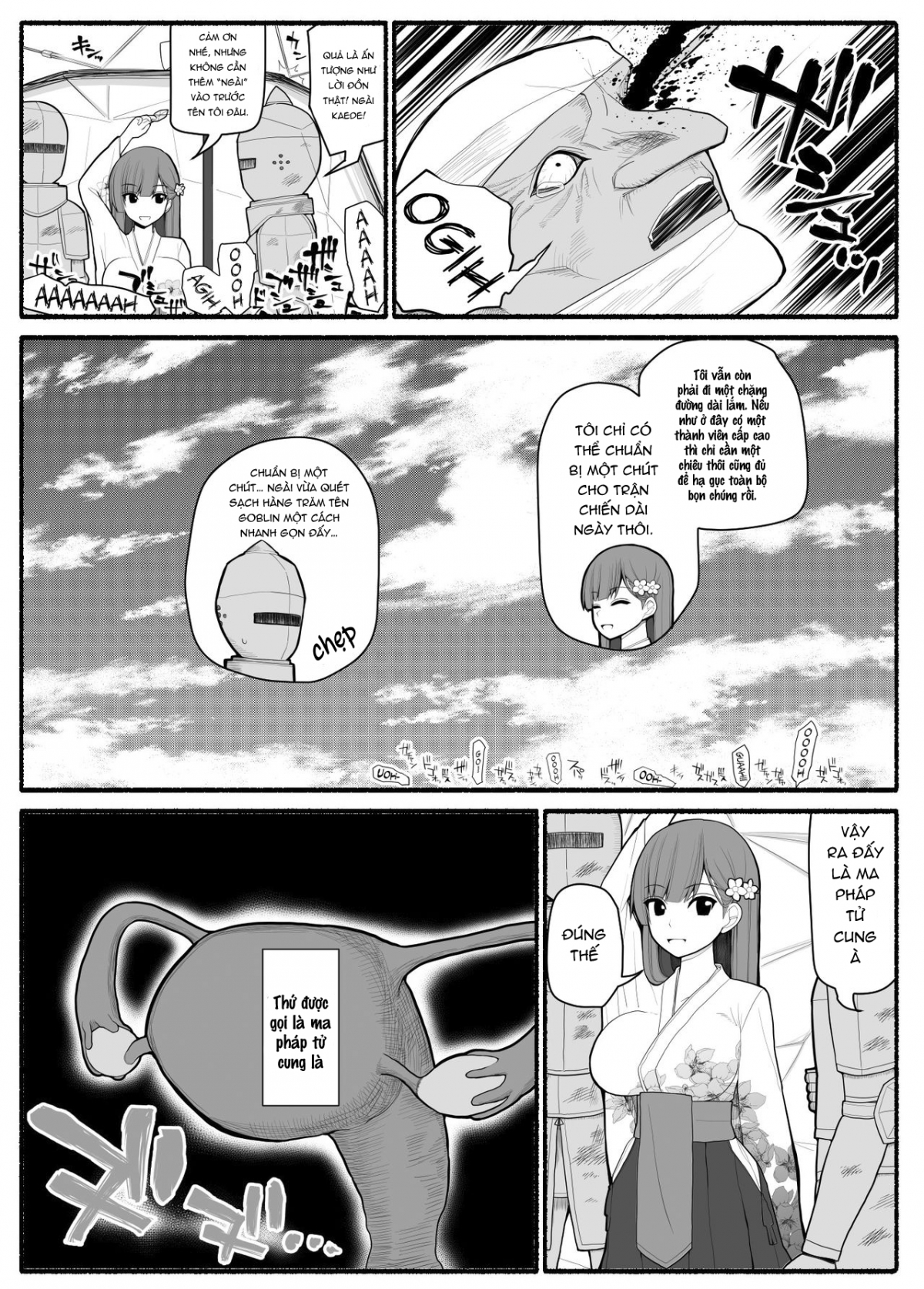 Đọc truyện hentai Shikyuu Majo VS Joukyuu Majin - Chap 1