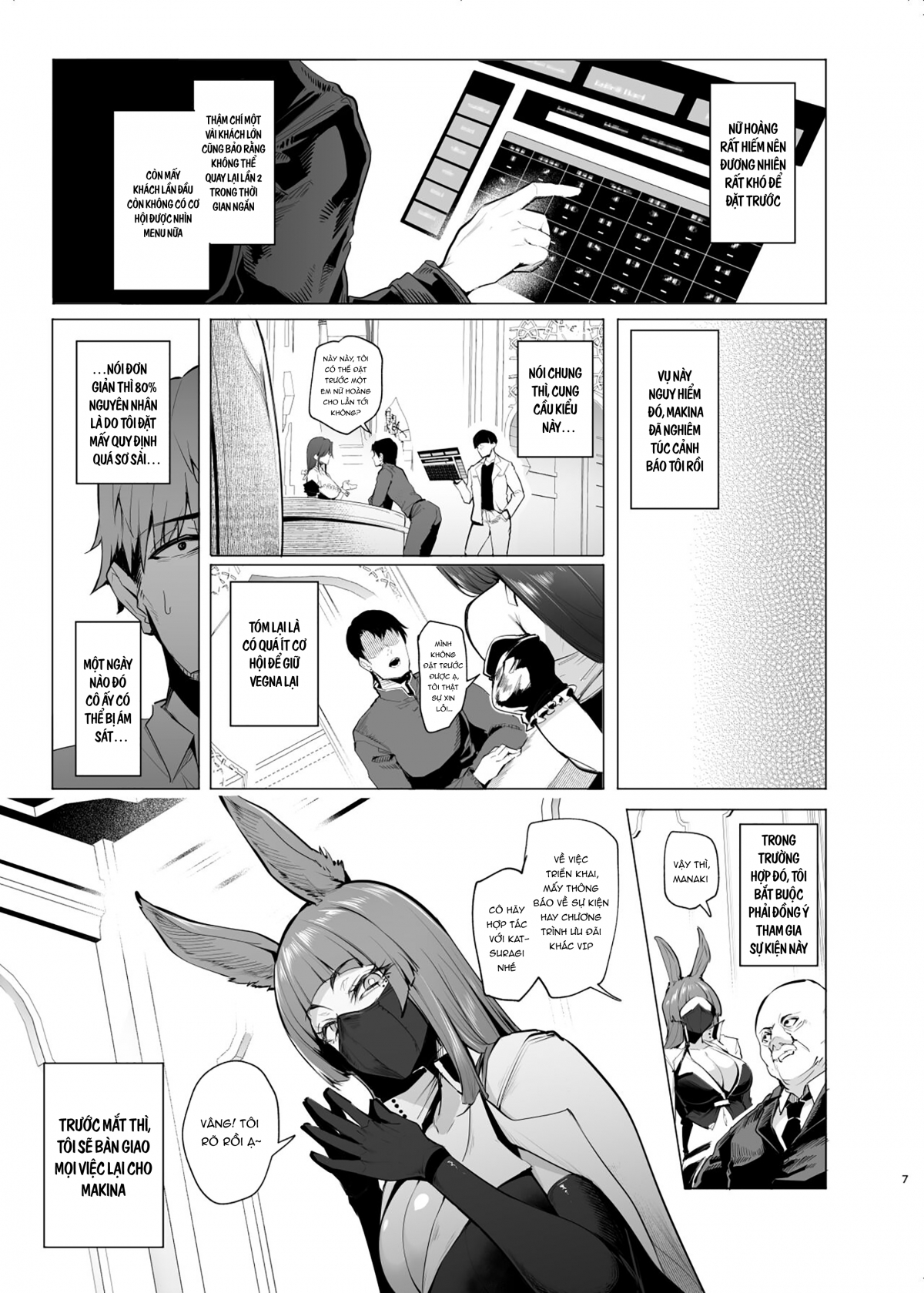 Đọc truyện hentai Nữ hoàng và mệnh lệnh không thể coi thường - Oneshot
