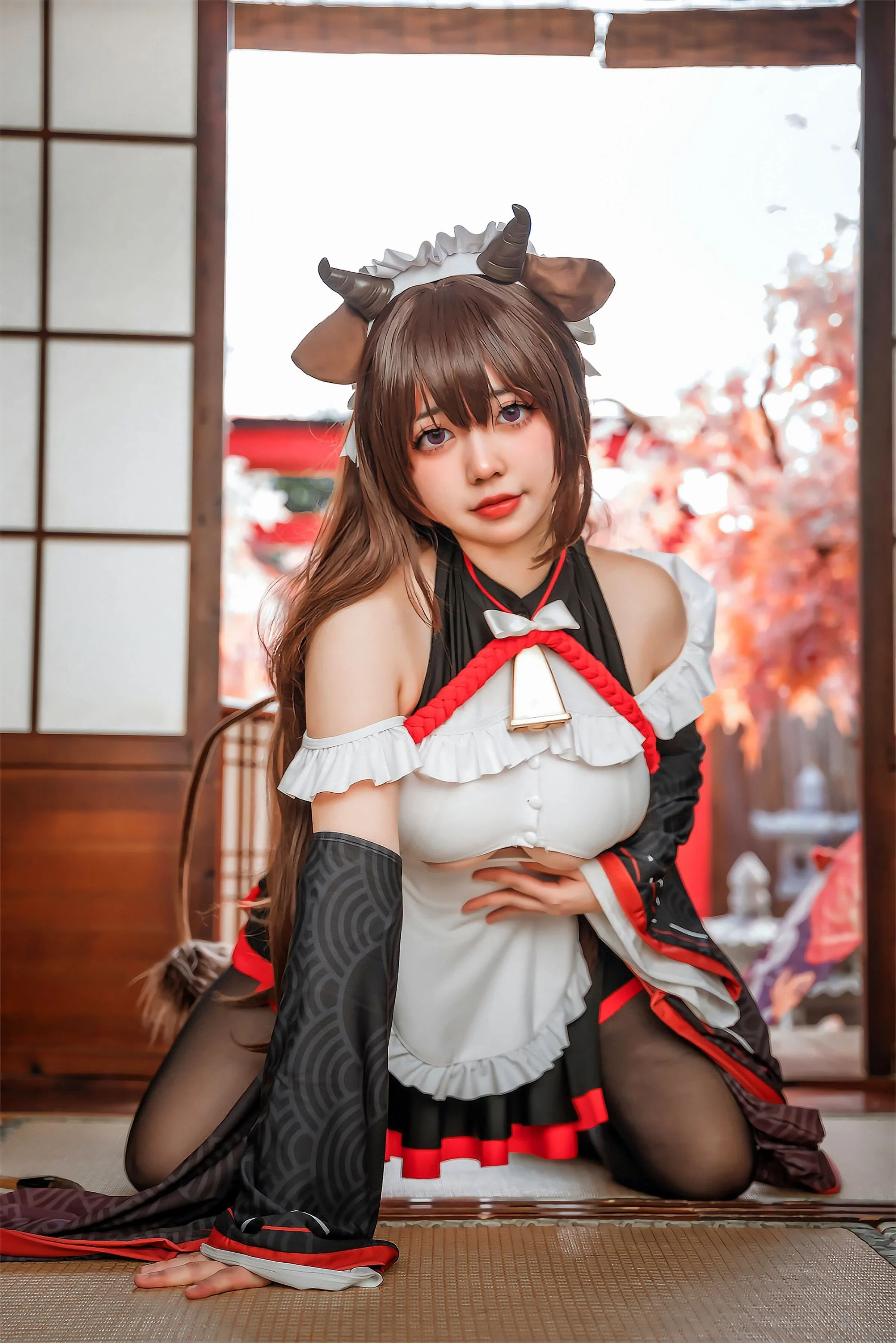 Đọc truyện hentai Tuyển tập Albums siêu phẩm Cosplay - Chap 250 - [AhRiRi_Ganlory] Cô hầu gái bối rối của Azur Lane