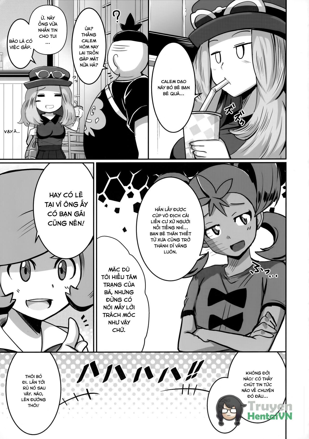 Đọc truyện hentai Ureta Ryuu wa Midara ni Odoru (Pokémon X and Y) - Oneshot