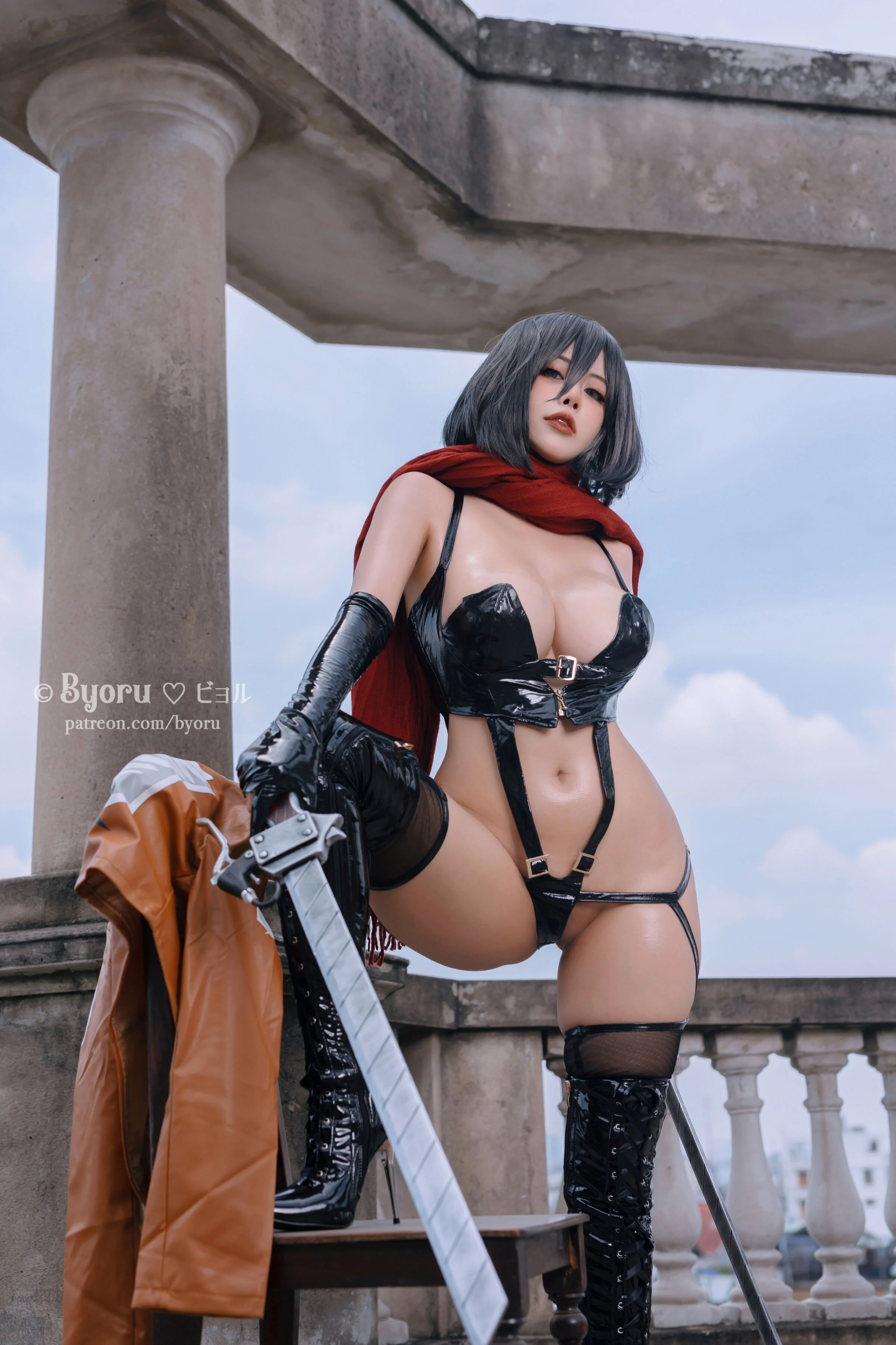 Đọc truyện hentai Tuyển tập Albums siêu phẩm Cosplay - Chap 452 - Byoru - Mikasa