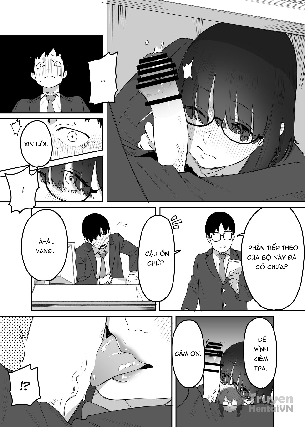 Đọc truyện hentai Yomenai Kimi to | With You, Who Is Hard To Read - Oneshot