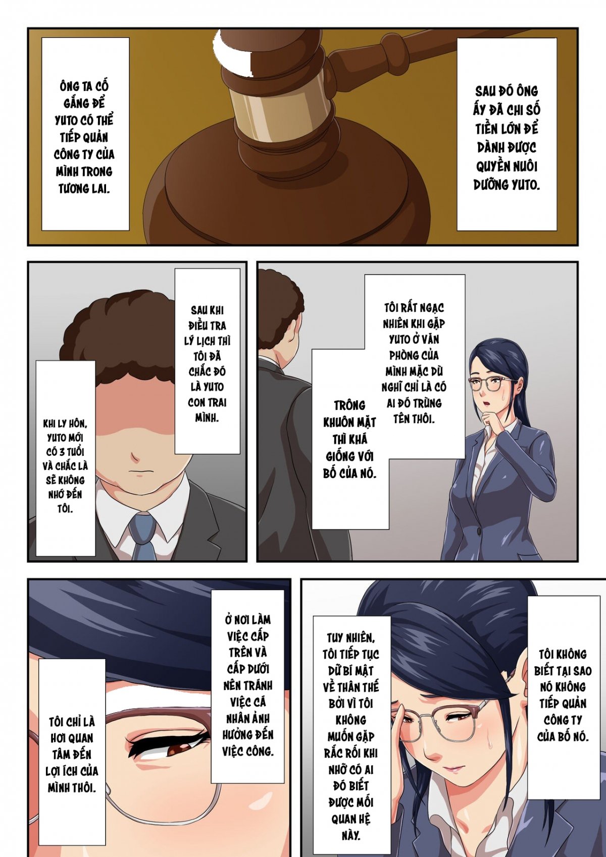 Đọc truyện hentai Female Boss is My Estranged Mother Oneshot