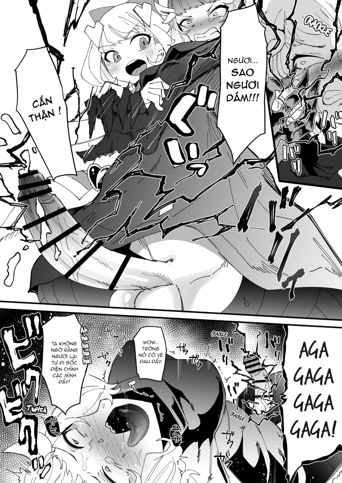 Đọc truyện hentai Đại ác quỷ có điểm yếu là một con cặc khổ dâm - Part 1
