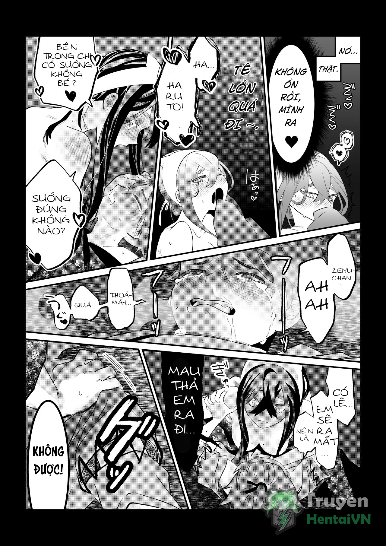 Đọc truyện hentai HaruZei no Nazo Jikeiretsu Aokan Manga - Oneshot