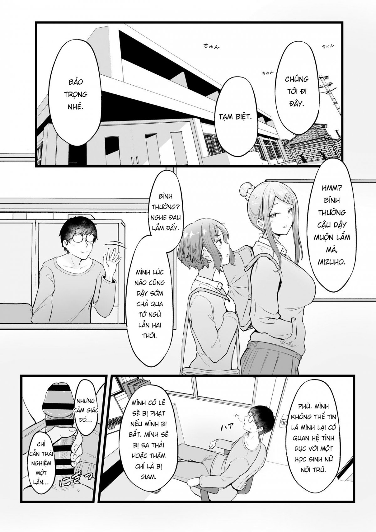 Đọc truyện hentai Joshiryou Kanrinin no Boku wa Gal Ryousei ni Furimawasarete masu - Haru 2