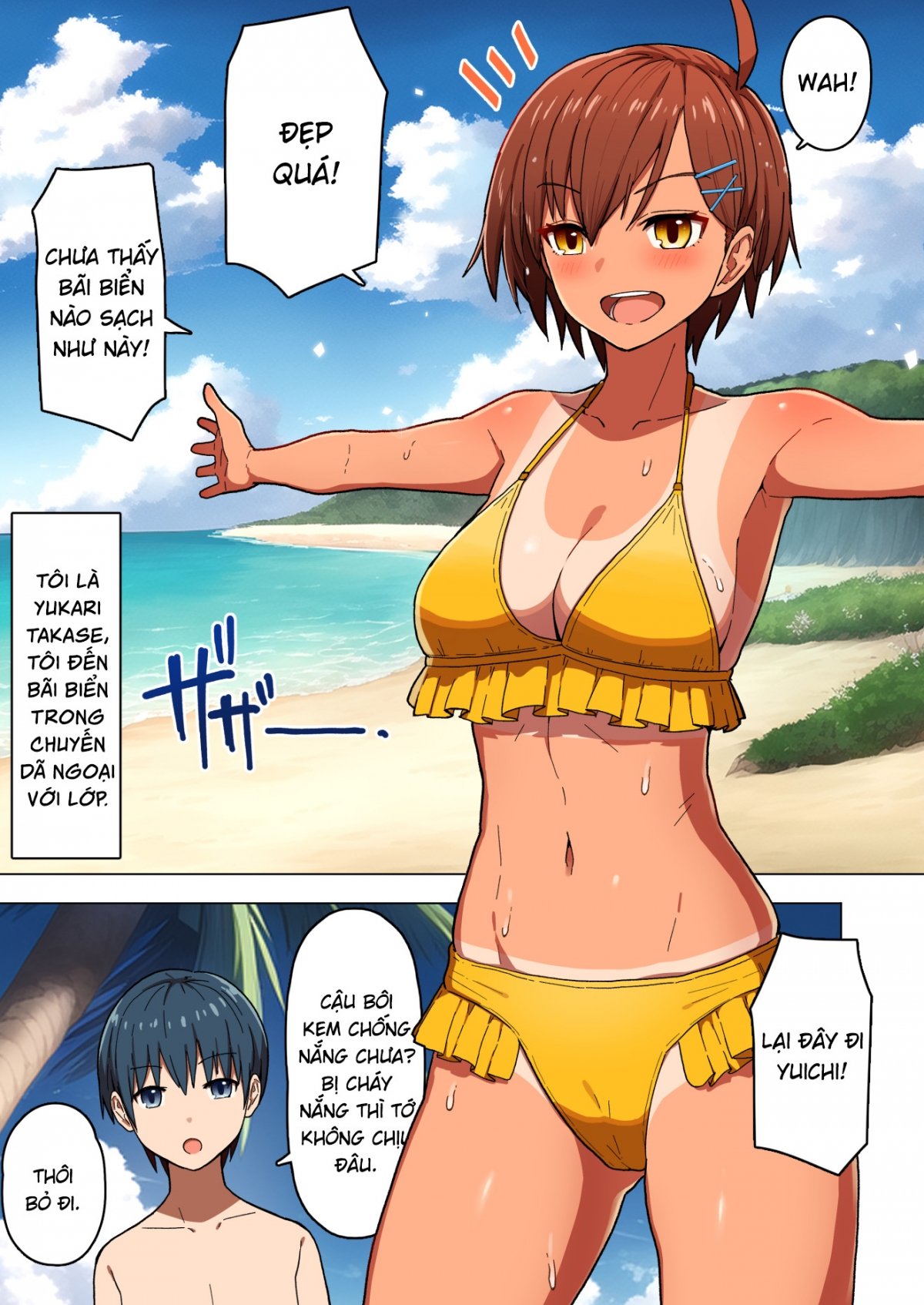 Đọc truyện hentai Đi dã ngoại với lớp, tôi bị cướp luôn gấu - Oneshot mất