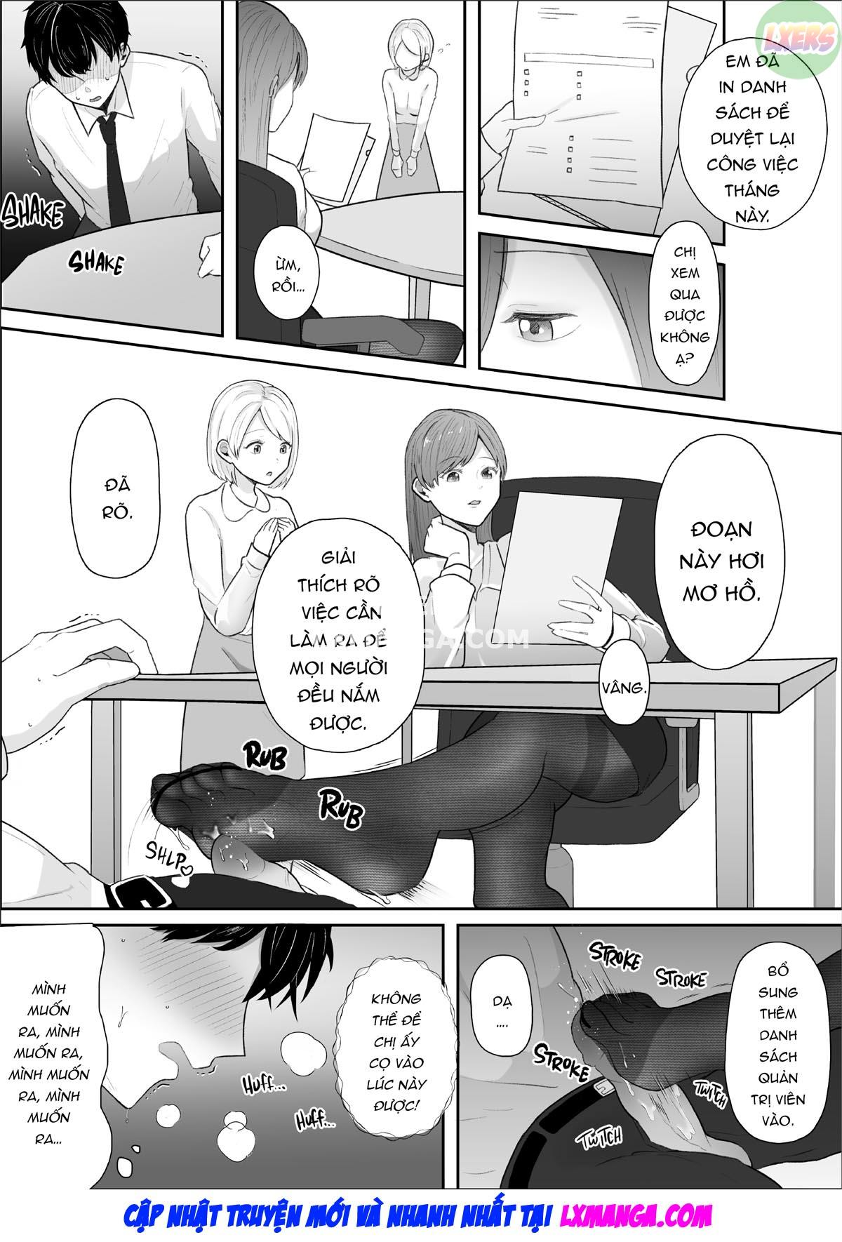 Đọc truyện hentai Tôi trở thành thú cưng của bà sếp nghiêm khắc - Oneshot