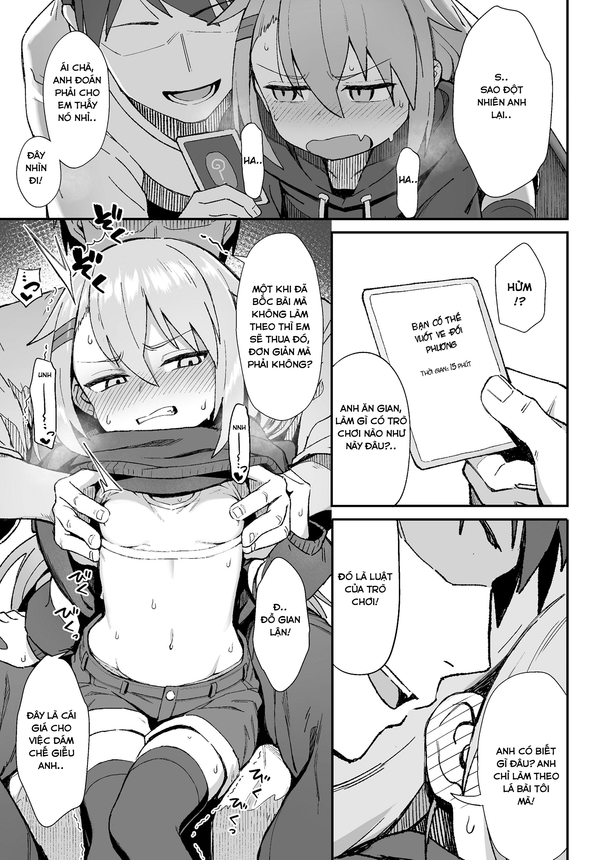 Đọc truyện hentai Cách duy nhất để thắng em - Oneshot
