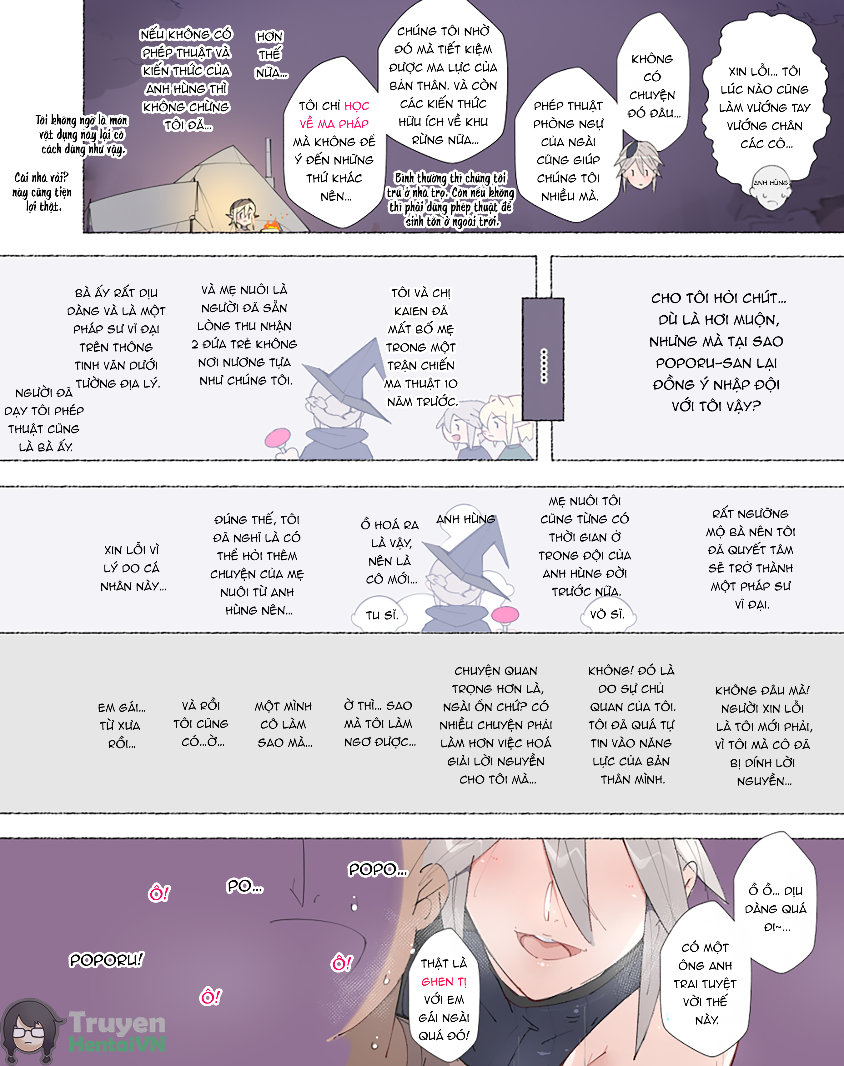 Đọc truyện hentai Party no Mahoutsukai-san ga Succubus no Noroi ni Kakatte Shimaimashita…。 Fantasy no Onee-san-tachi - Chap 4