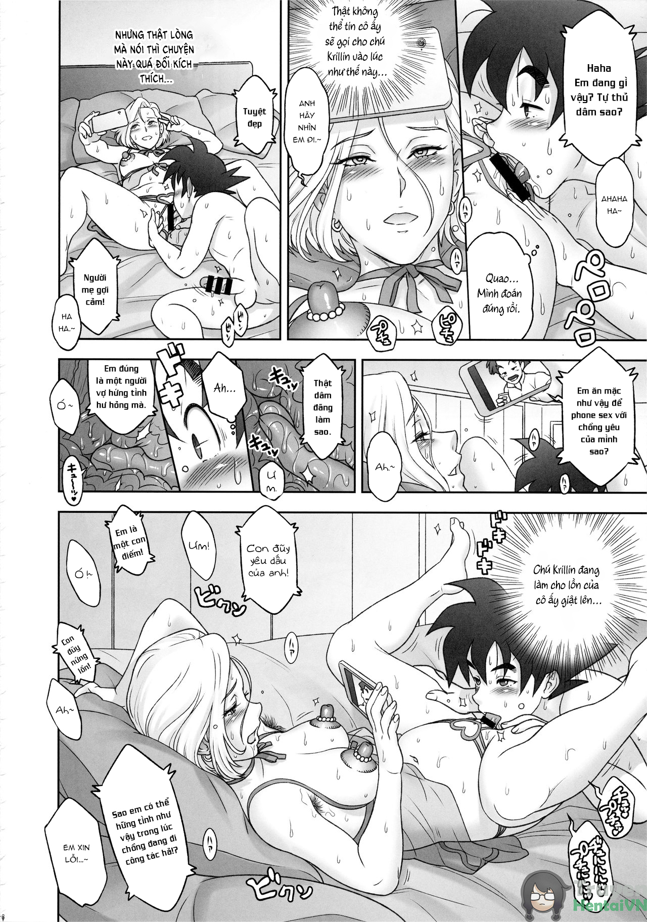 Đọc truyện hentai Songoku thèm được bú sữa - Oneshot