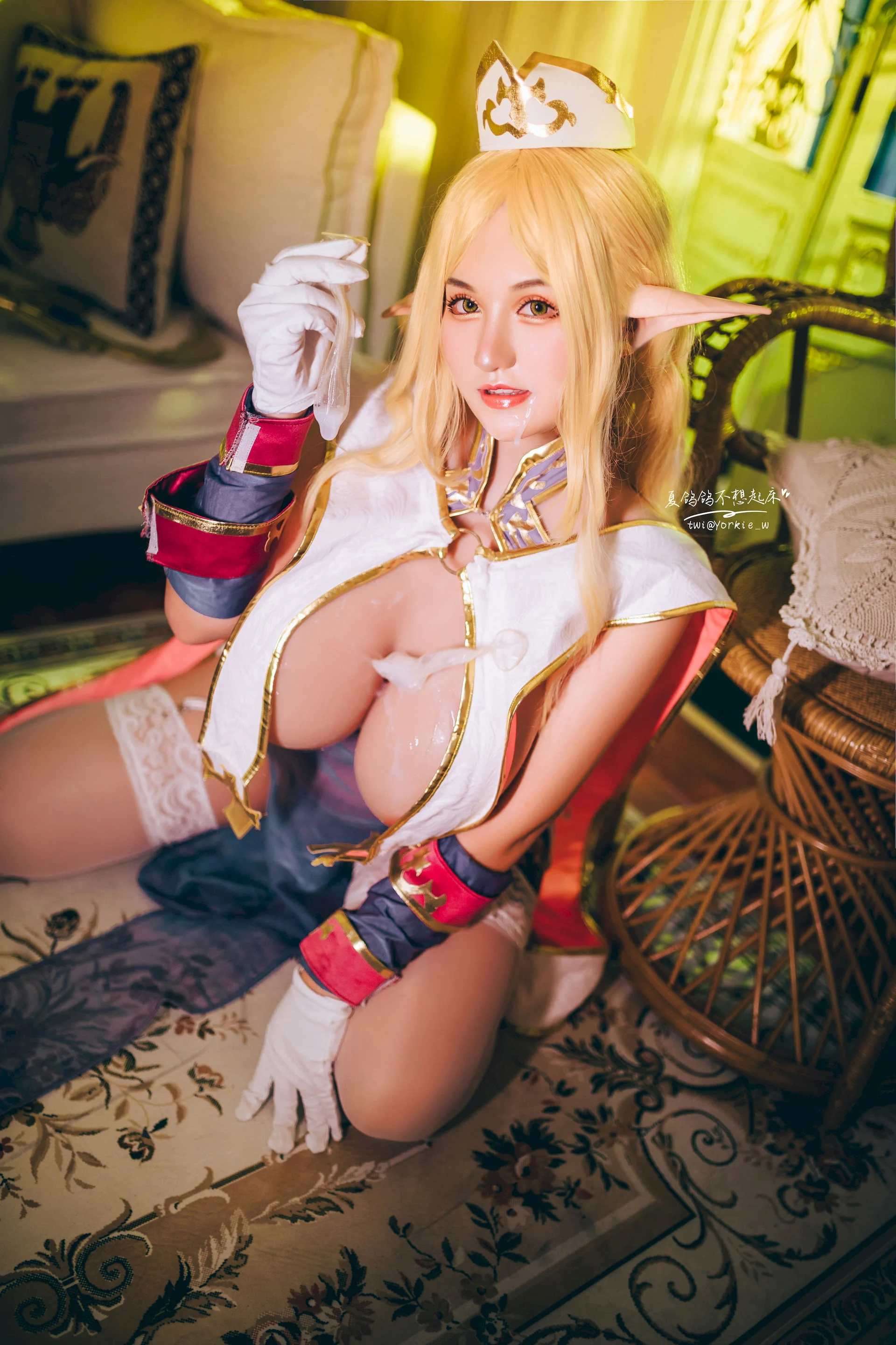 Đọc truyện hentai Tuyển tập Albums siêu phẩm Cosplay - Chap 713 - Summer Pigeon - Priscilla in Elf Village