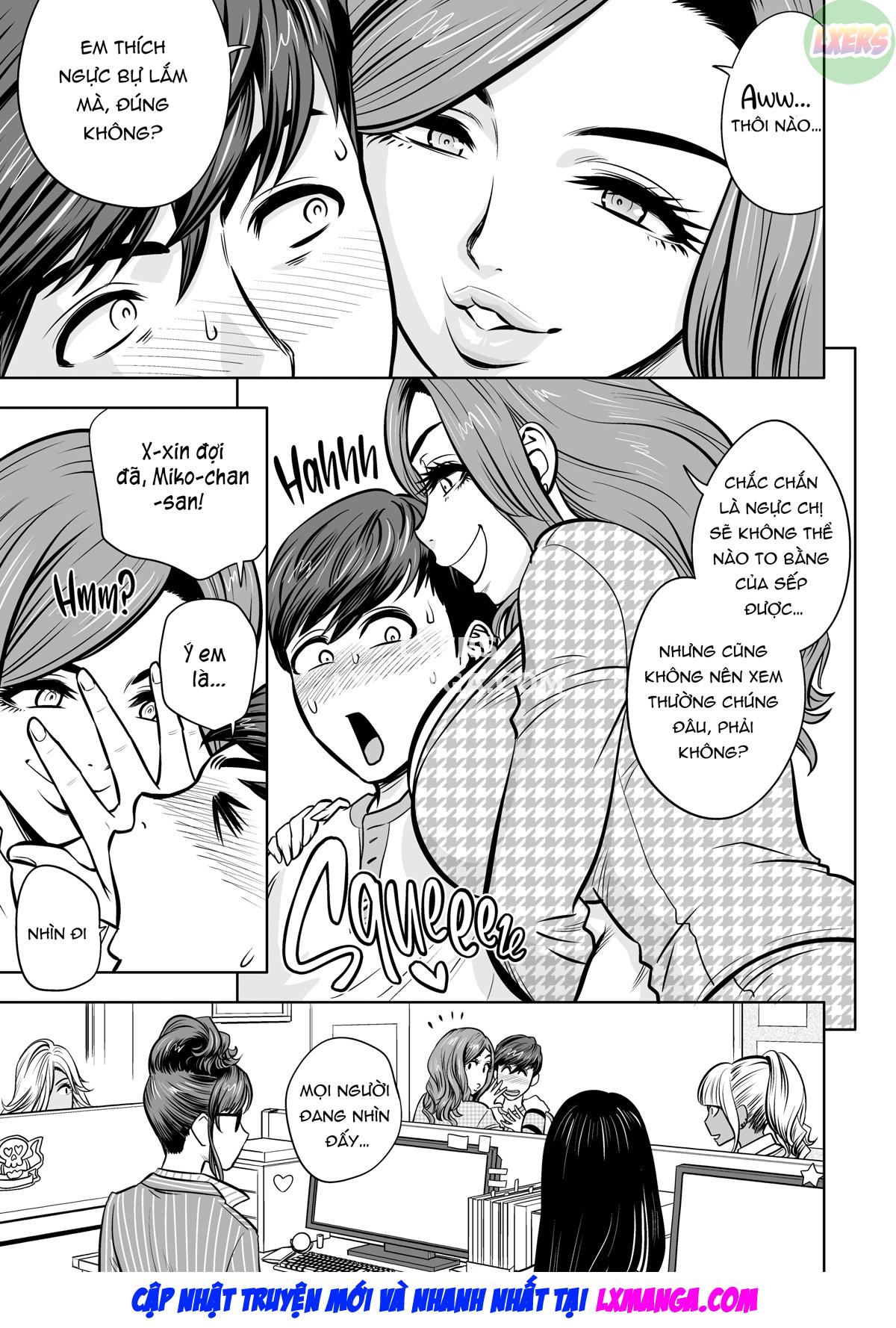 Đọc truyện hentai Em gái công sở vú to - Chap 3