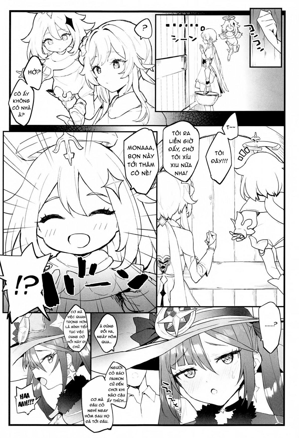 Đọc truyện hentai Làm đồ đệ của Mona và được làm tình với cô ấy cả ngày. - Oneshot học cách chịch nhau cùng Mona