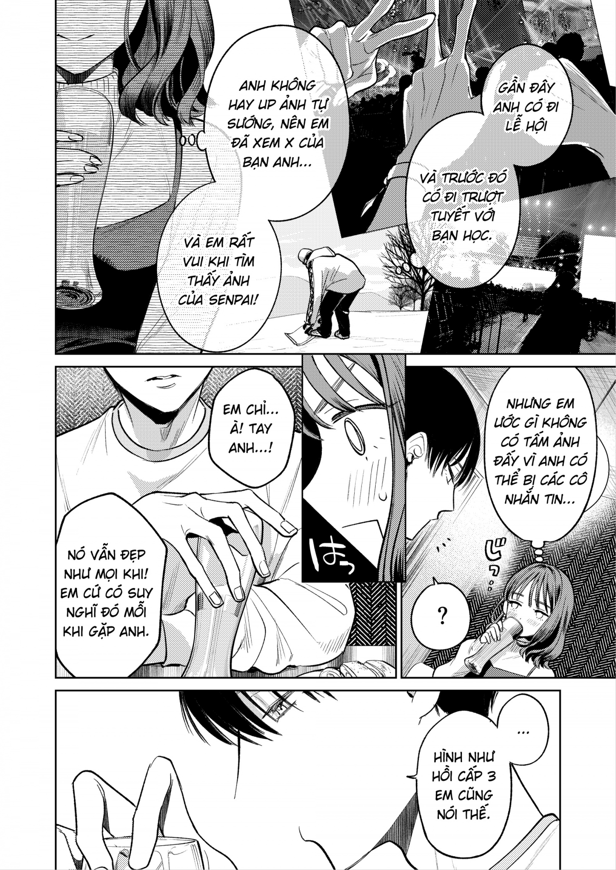 Đọc truyện hentai Không biết những ngón tay nhảy múa trên phím đàn của senpai lại điêu luyện đến thế - Oneshot