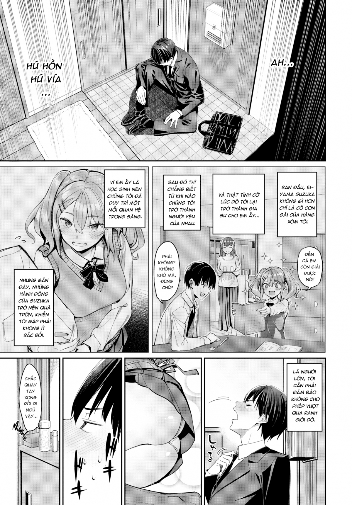 Đọc truyện hentai Bị Em Người Yêu Lẻn Vào Nhà Bắt Chịch - Oneshot