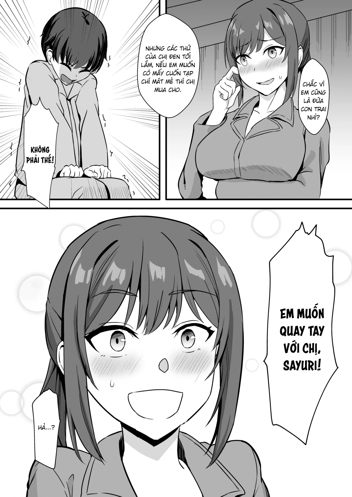 Đọc truyện hentai Bà chị họ quê mùa - Phần 1