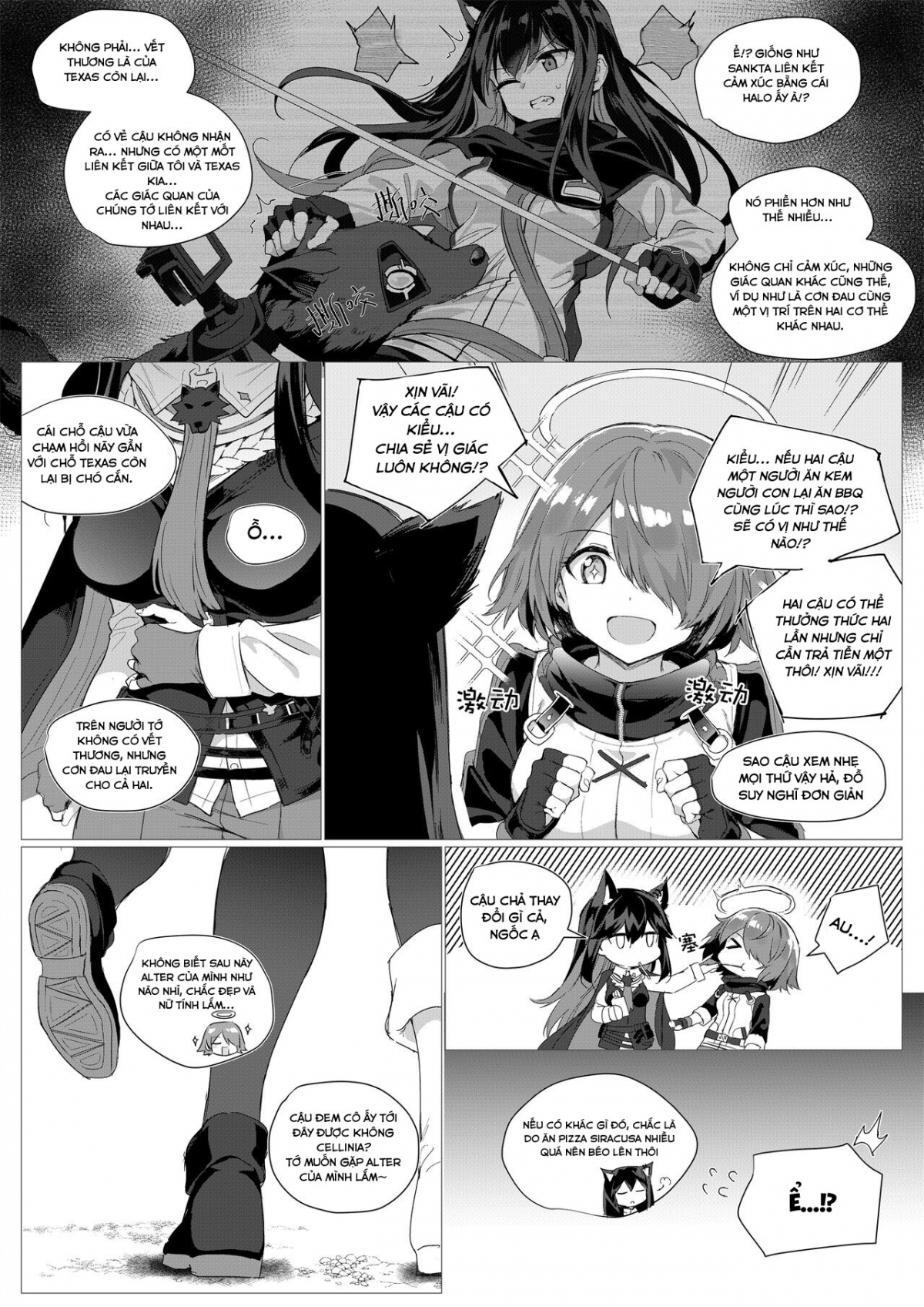 Đọc truyện hentai 2 Texas x Exusiai - Oneshot