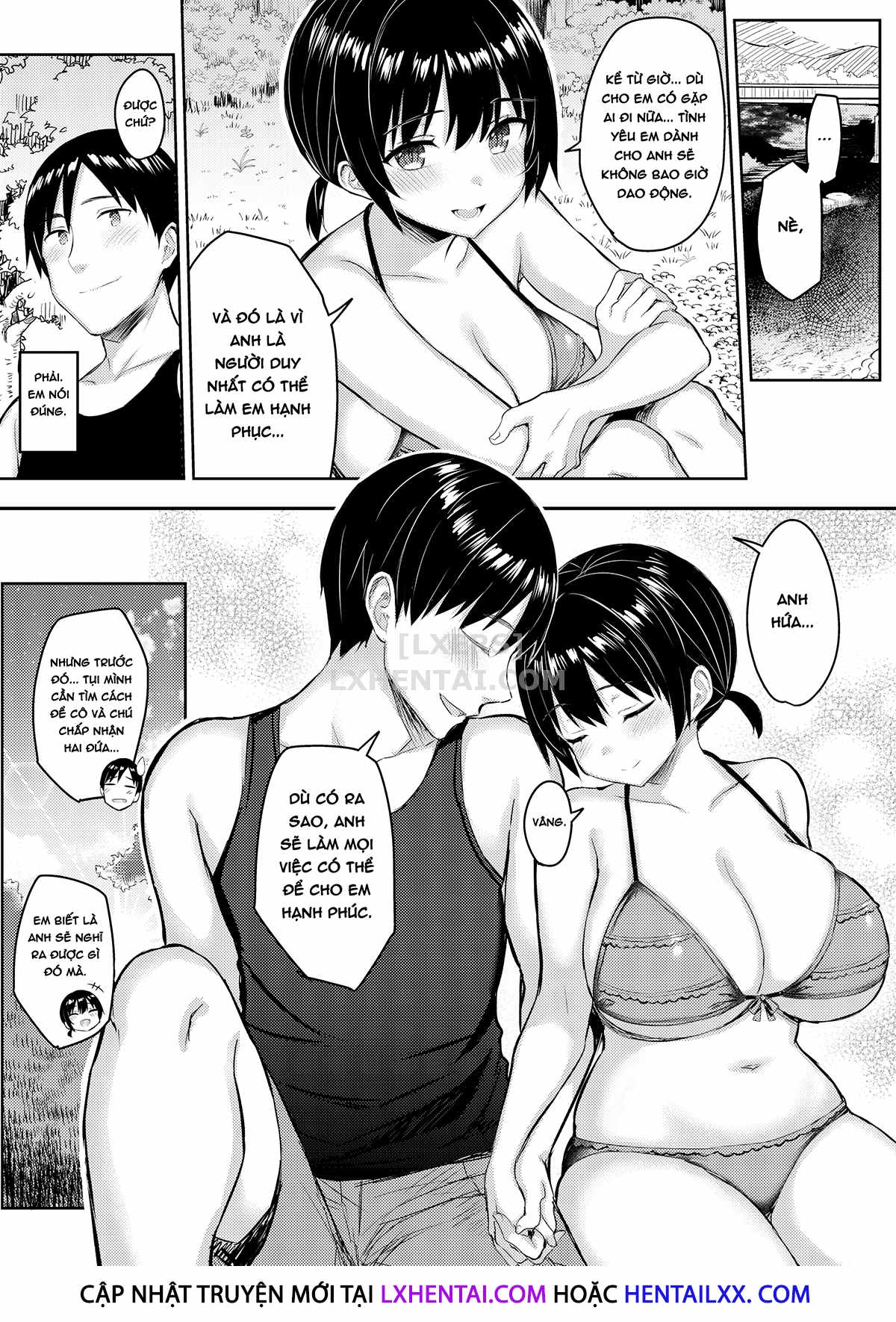 Đọc truyện hentai Holiday with My Busty Cousin - Chap 5 - Vanilla End
