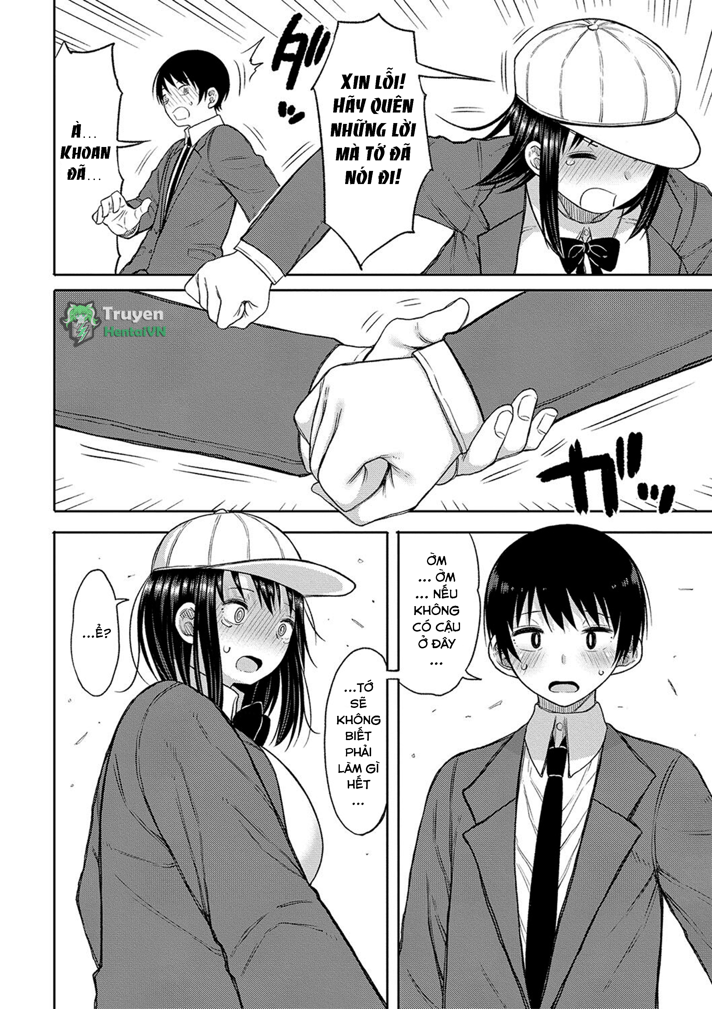 Đọc truyện hentai Kotoshi kara Kyougaku no Gakkou ni Nyuugaku shitara Otoko ga Boku dake datta - Chap 3