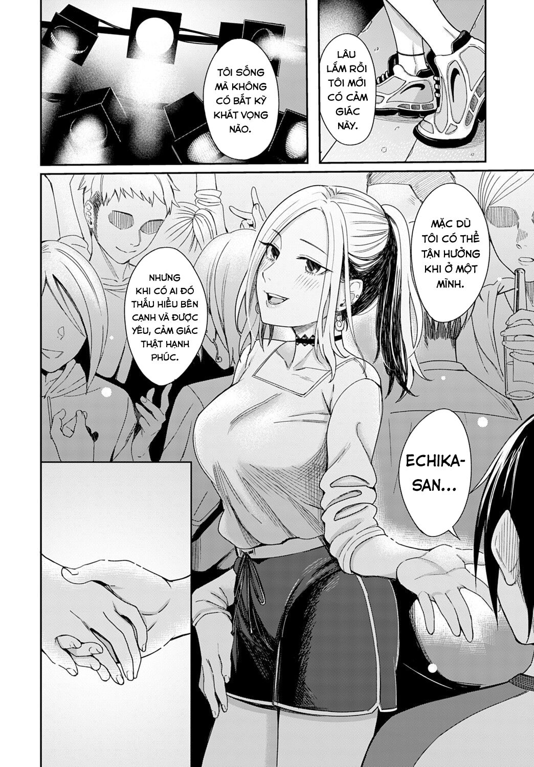 Đọc truyện hentai Khói thuốc và ánh đèn vàng. - Oneshot