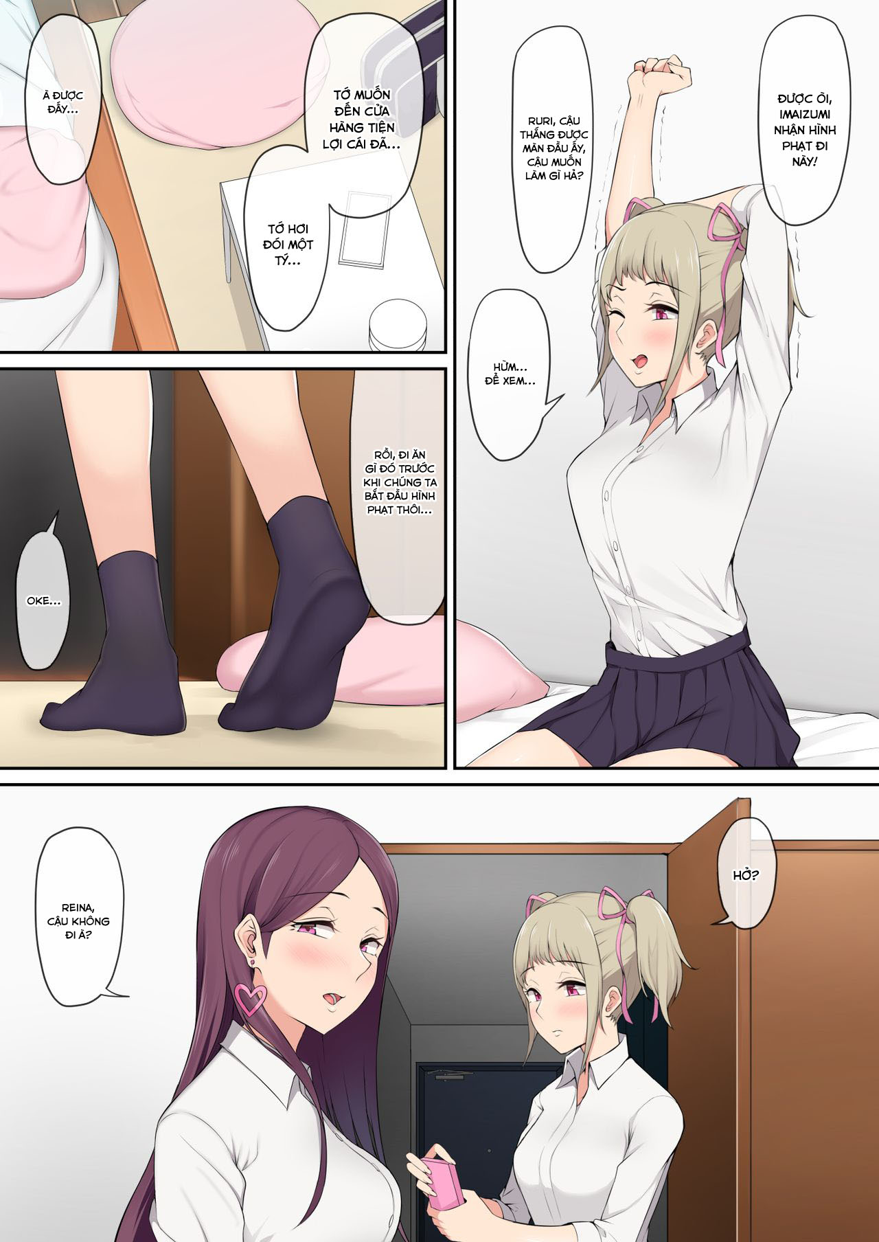 Đọc truyện hentai Nơi tụ hợp của các cô bạn gái cùng lớp phần 1 - Ch. 1