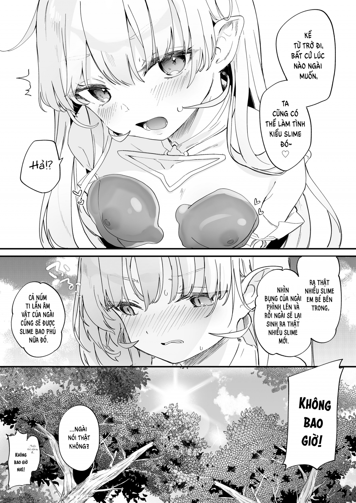 Đọc truyện hentai Không đời nào có chuyện ta sẽ thua một con slime dâm dục - Oneshot nứng